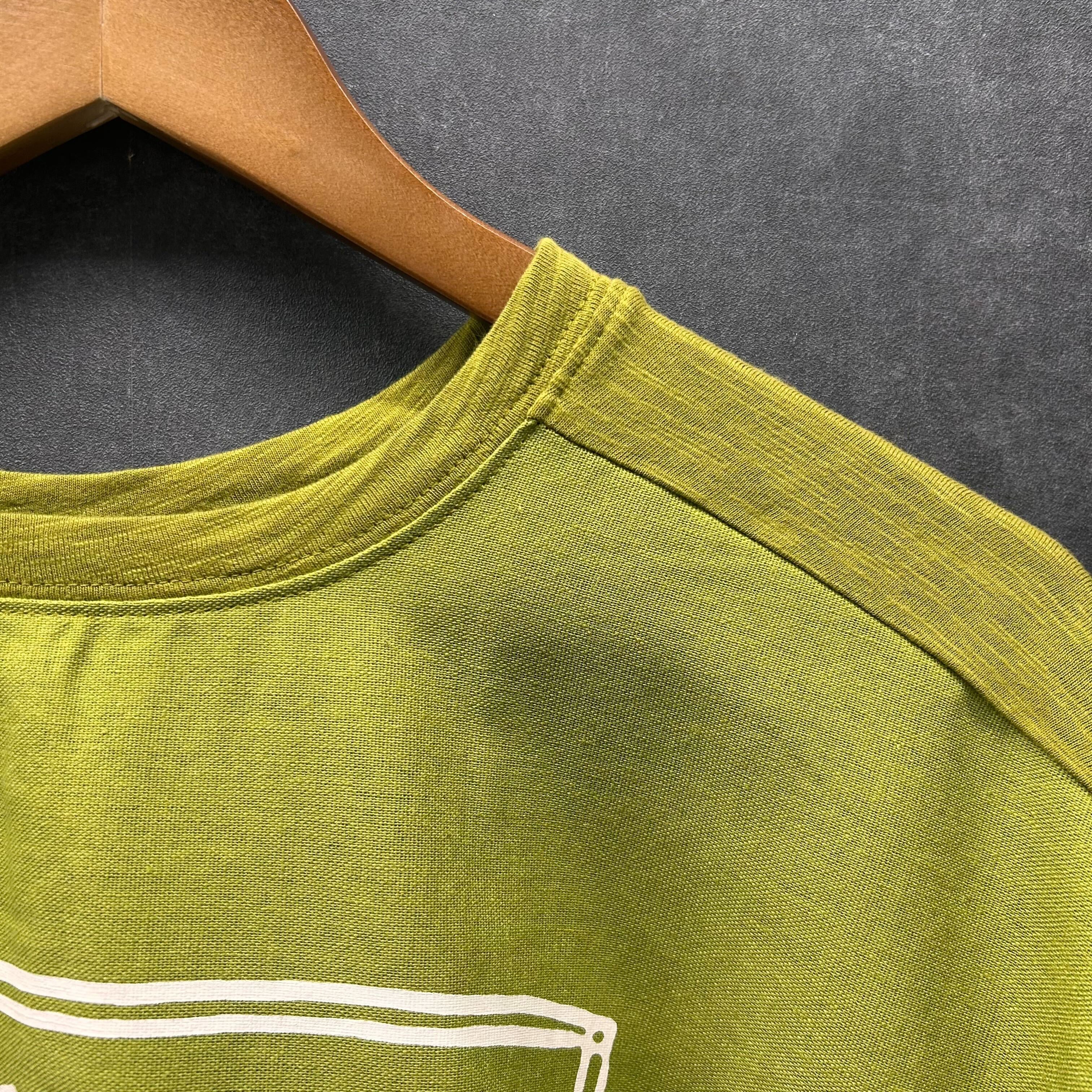 グラフィックポンチョTシャツ グリーン※3/25迄に順次発送予定