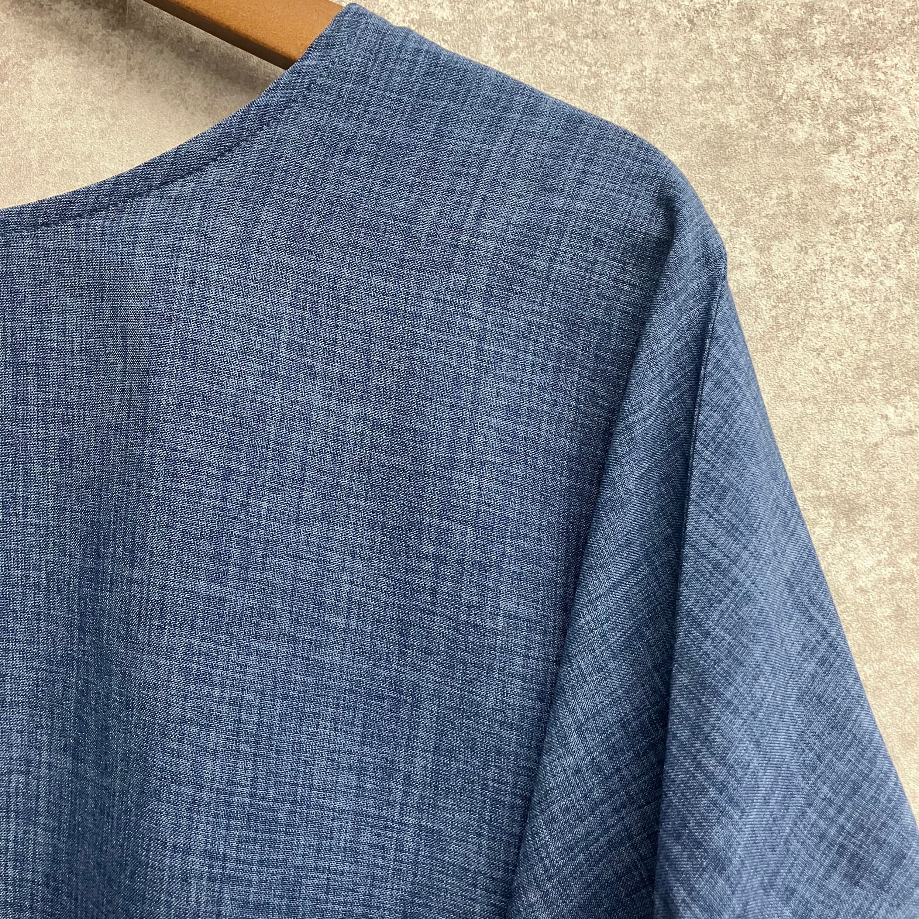 ドルマンブラウス ネイビー※5/7~13までに順次発送予定