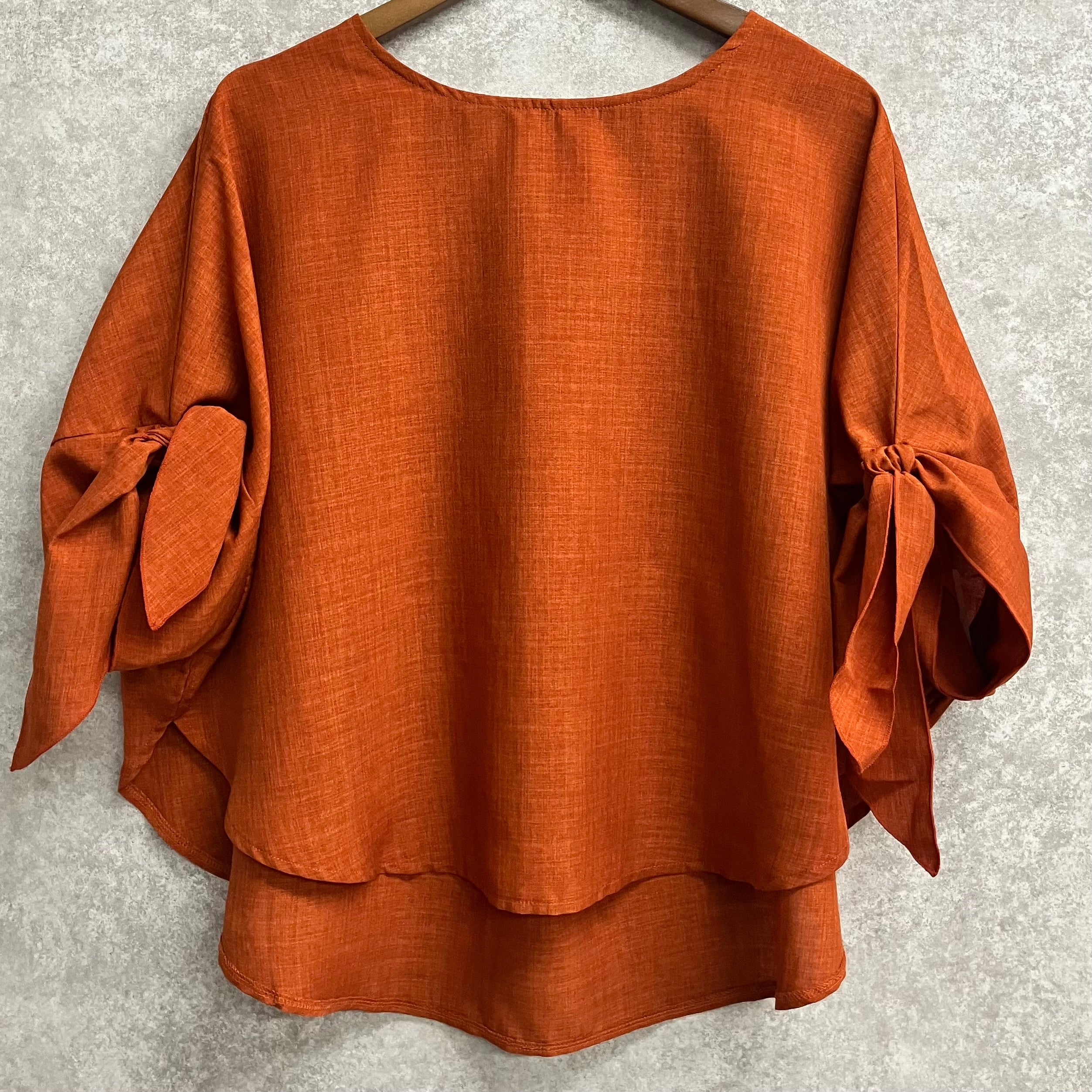 ドルマンブラウス オレンジ※5/21~27迄に順次発送予定