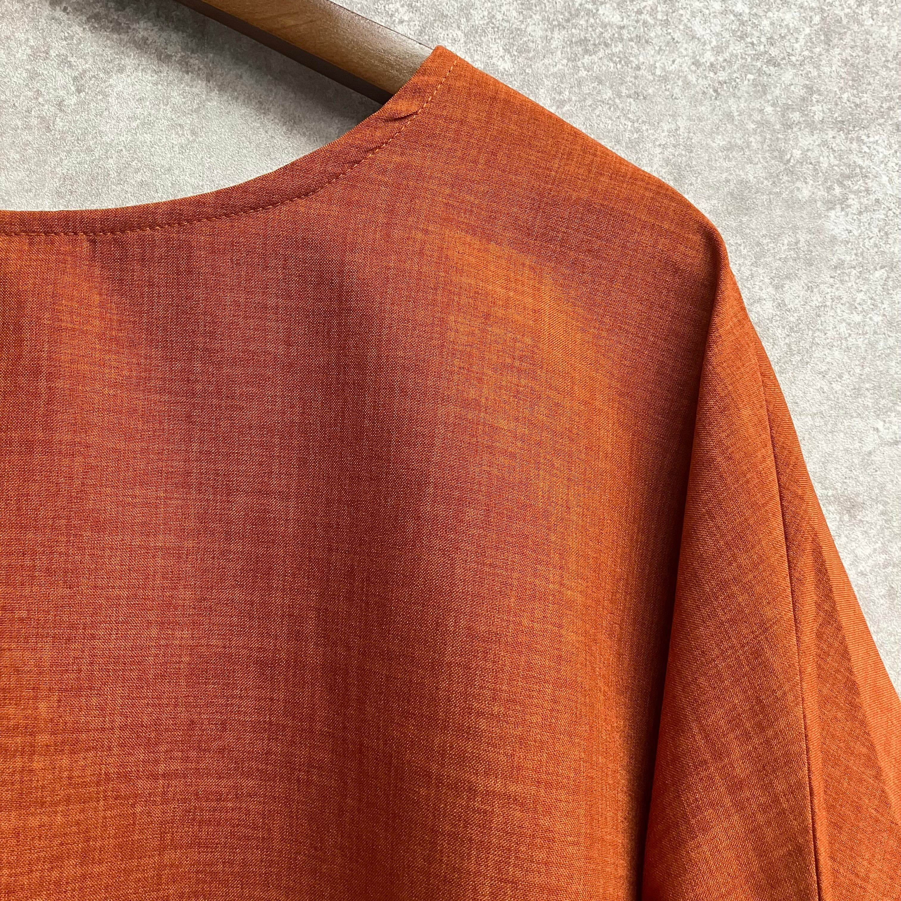 ドルマンブラウス オレンジ※5/21~27迄に順次発送予定