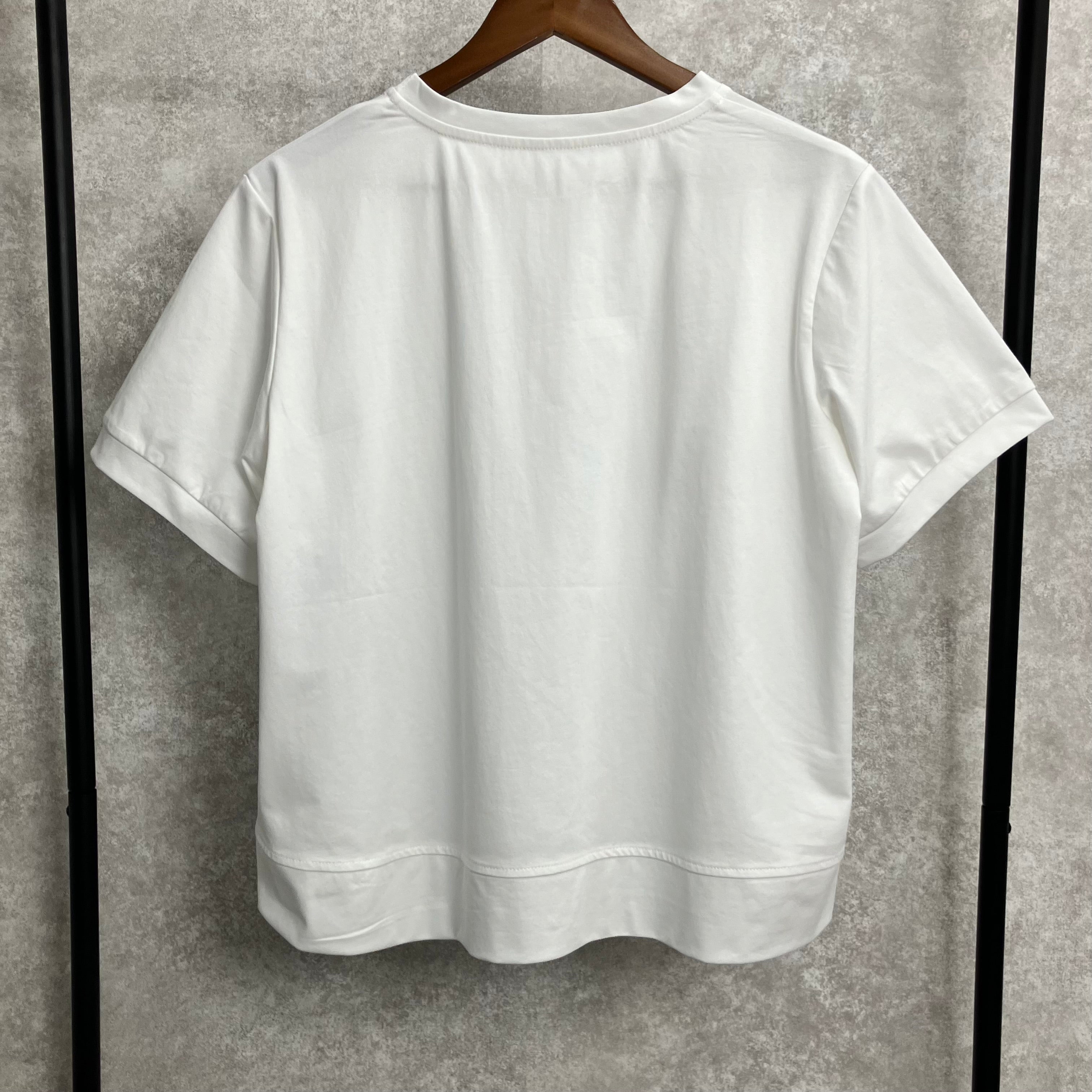 Tシャツ女性プリント ホワイト※9/9~15迄に順次発送予定