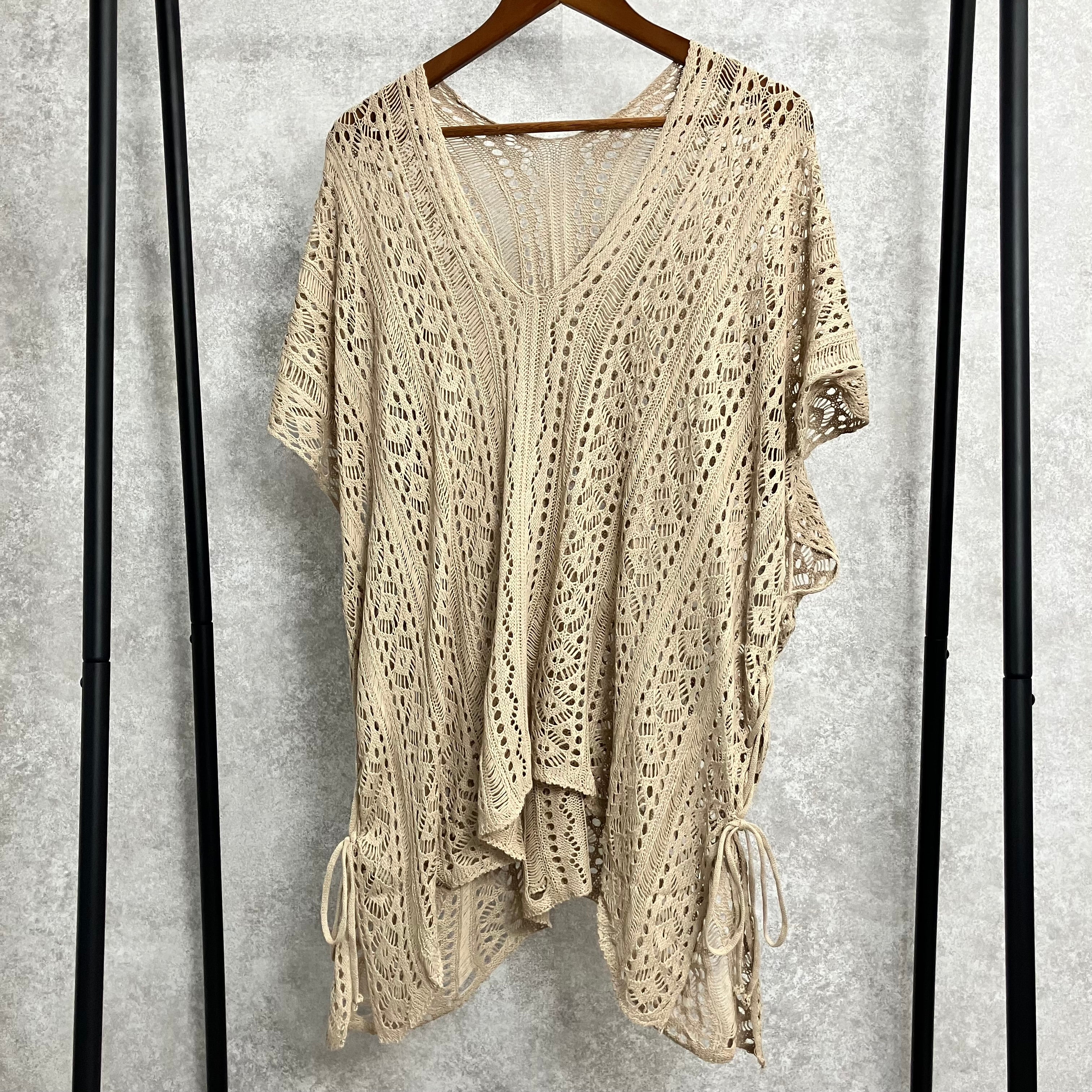 ジレニット ベージュ※4/30~5/6までに順次配送予定