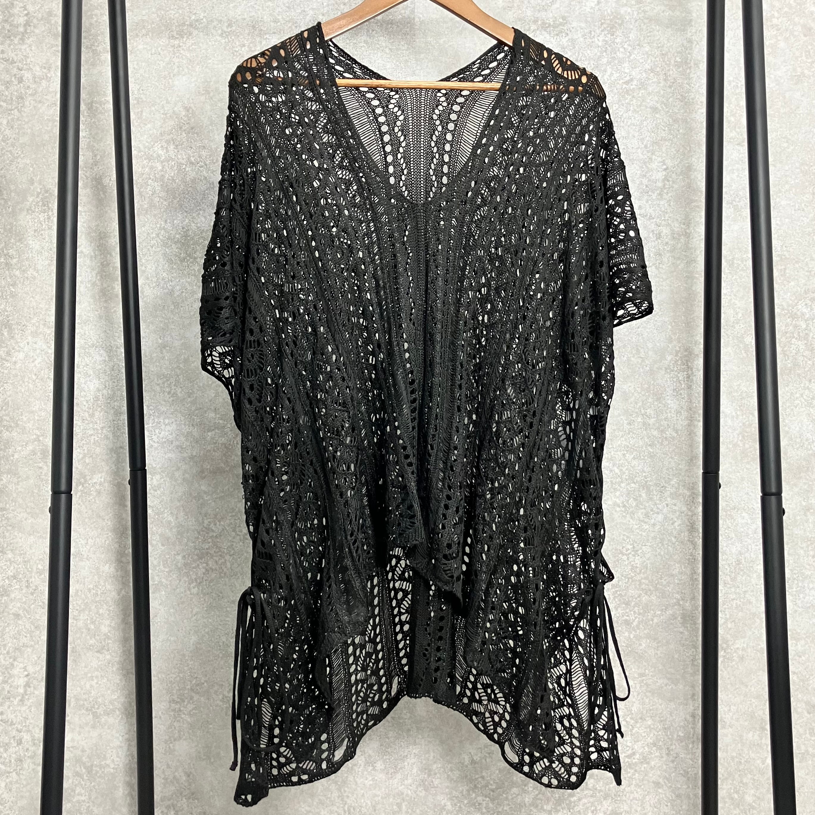 ジレニット ブラック※4/30~5/6までに順次配送予定