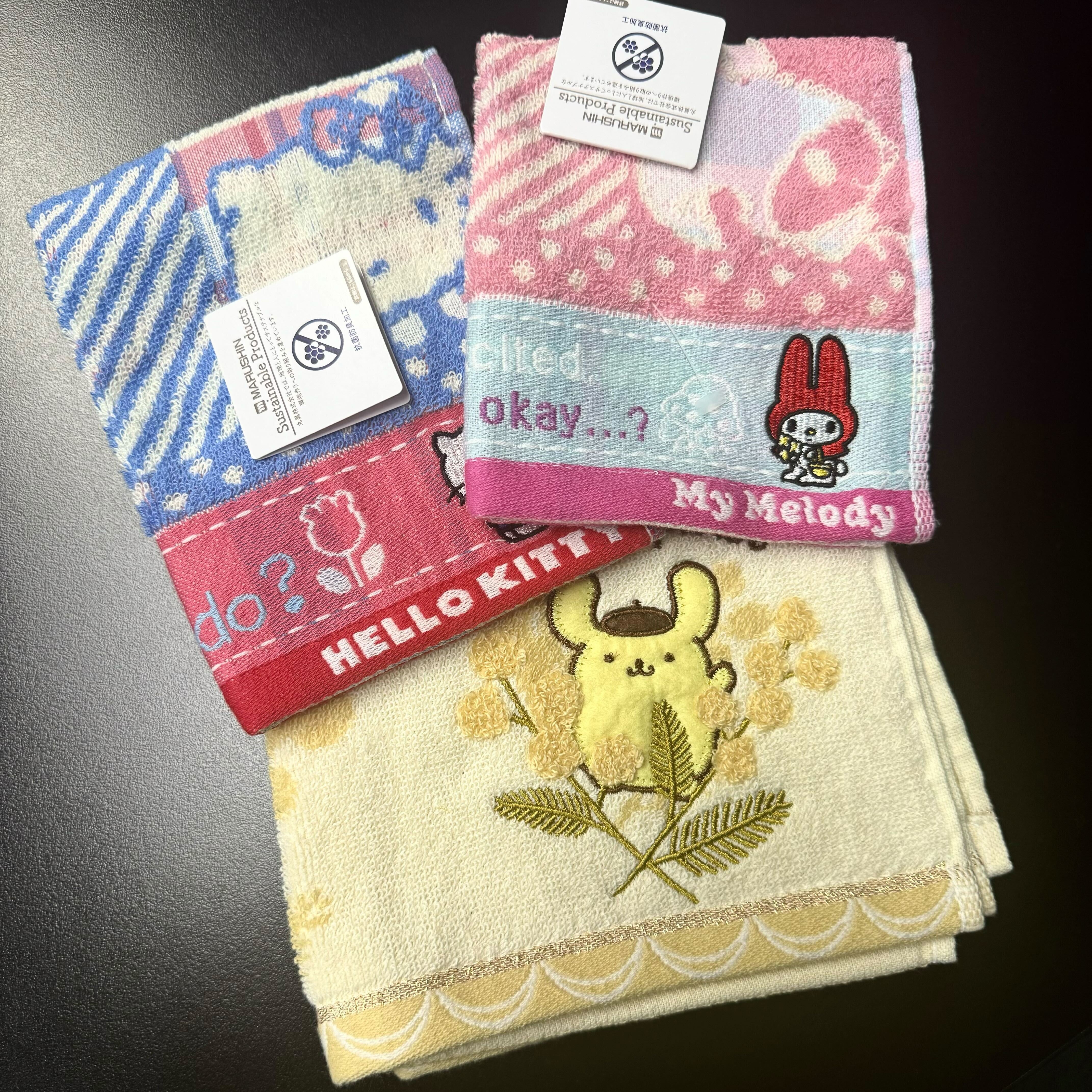 【2+1】ランダムハンドタオル サンリオ *4/30~5/6迄に順次発送予定