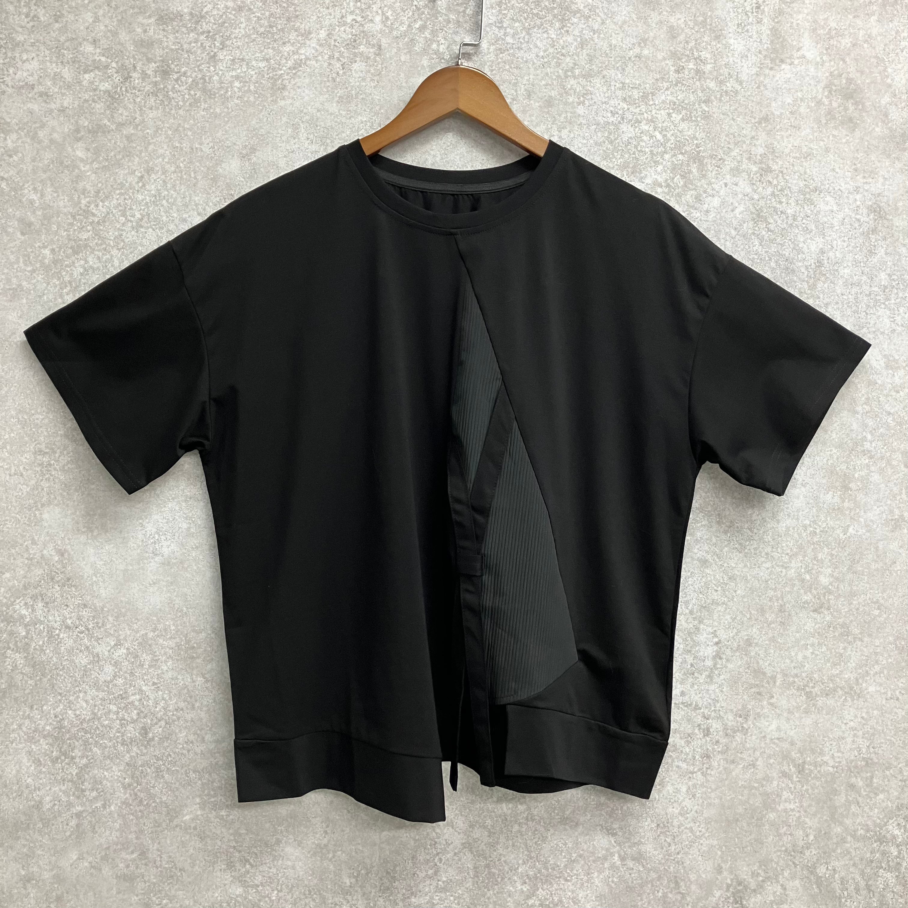 ストリングTシャツ ブラック※5/21~27迄に順次発送予定