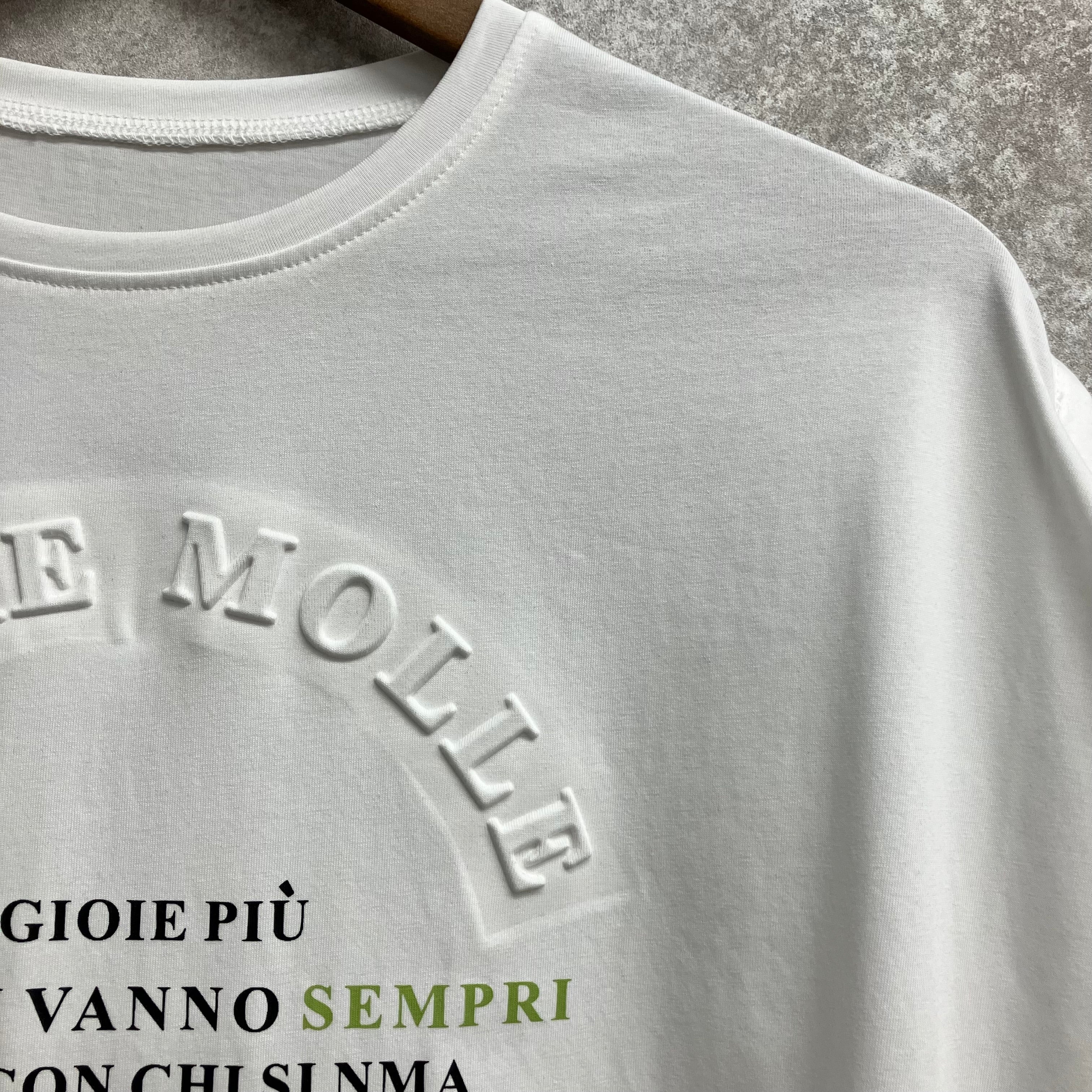 エンボスロゴドルマンシャツ オフホワイト ※5/14~20迄に順次発送予定