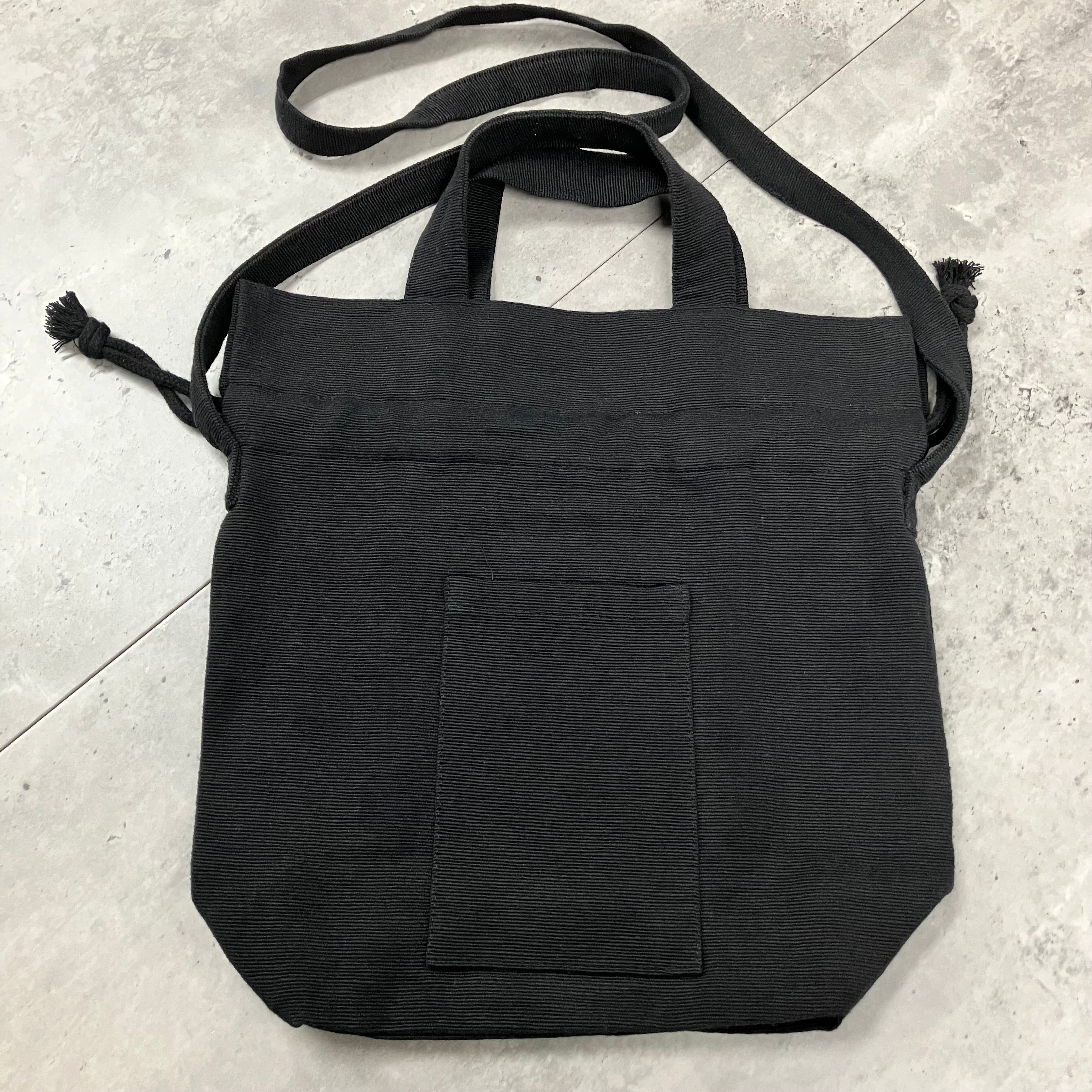 2way巾着バッグ ブラック※5/21~27迄に順次発送予定