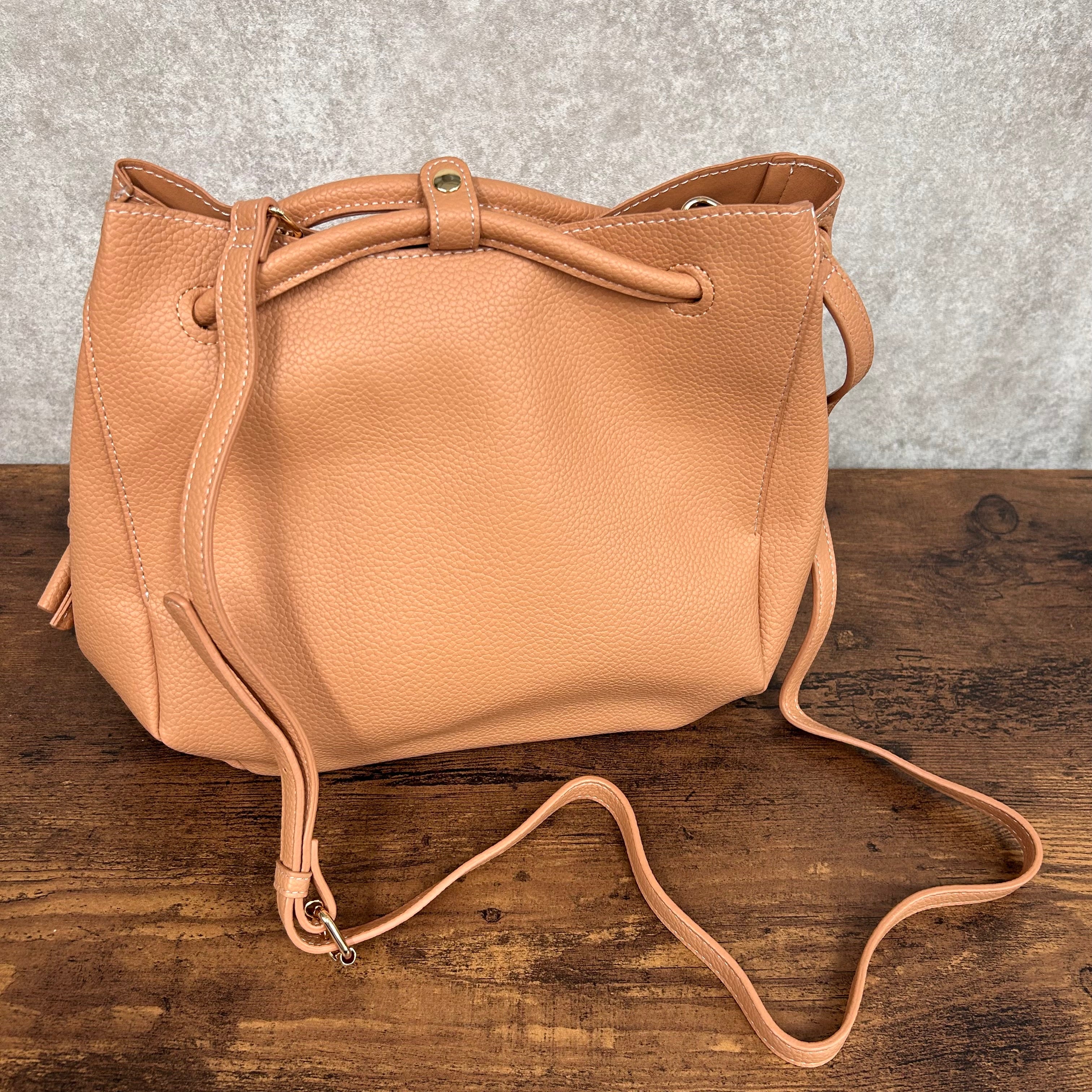 2wayラウンドバッグ オレンジ ※7/9~7/15迄に順次発送予定