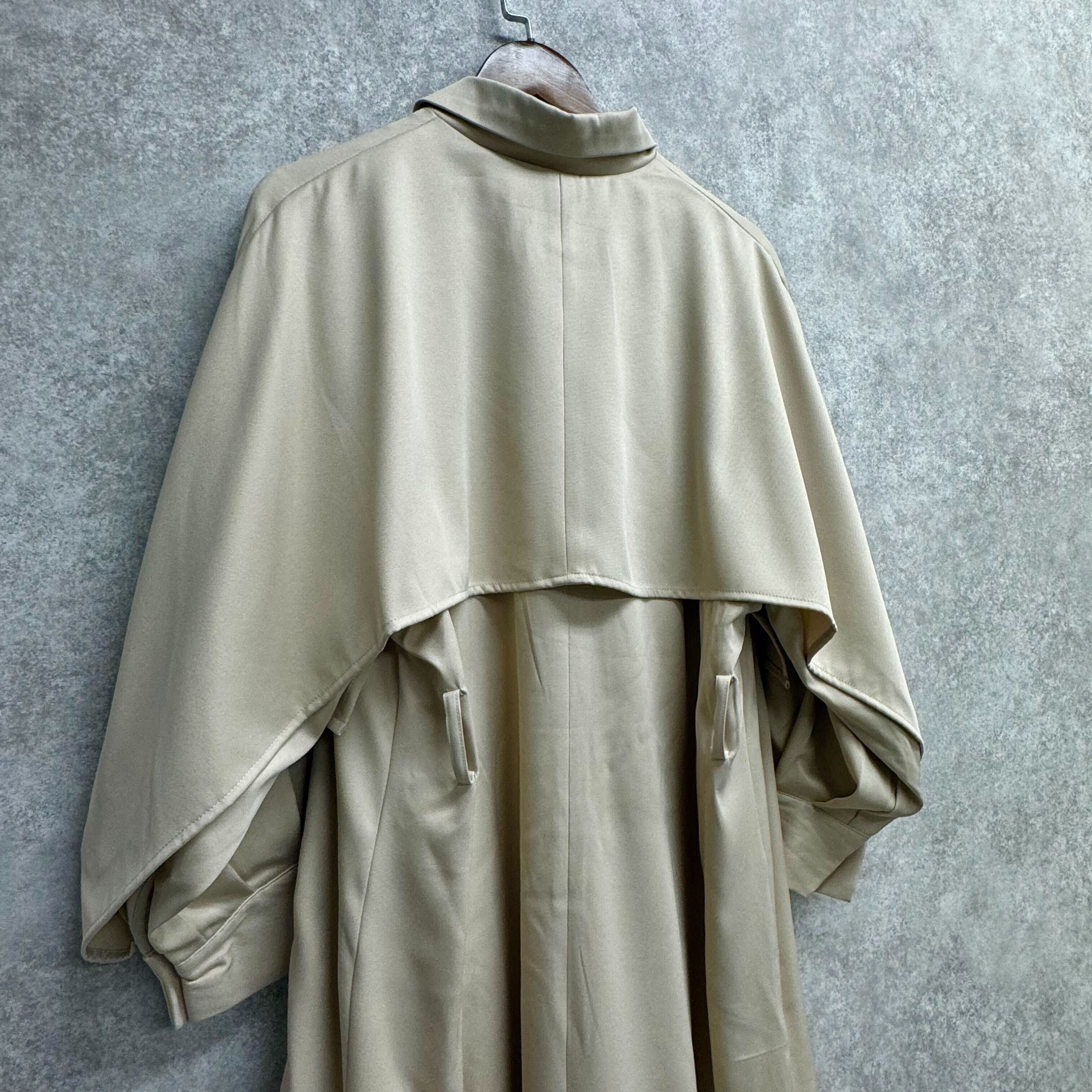 ケープトレンチコート アイボリー ※5/7~13までに順次配送予定