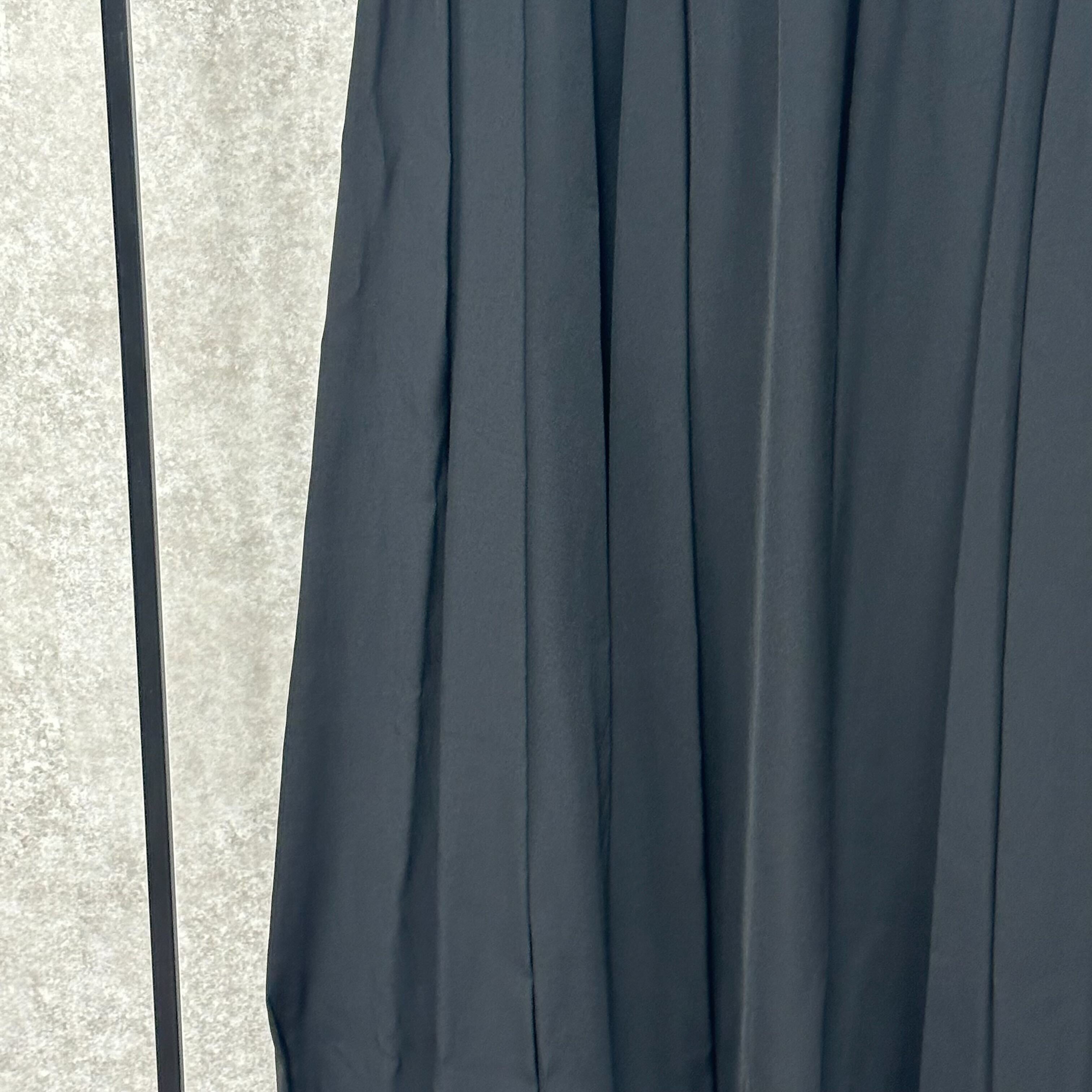 シンプルフレアロングスカート ブラック ※4/8迄に順次発送予定