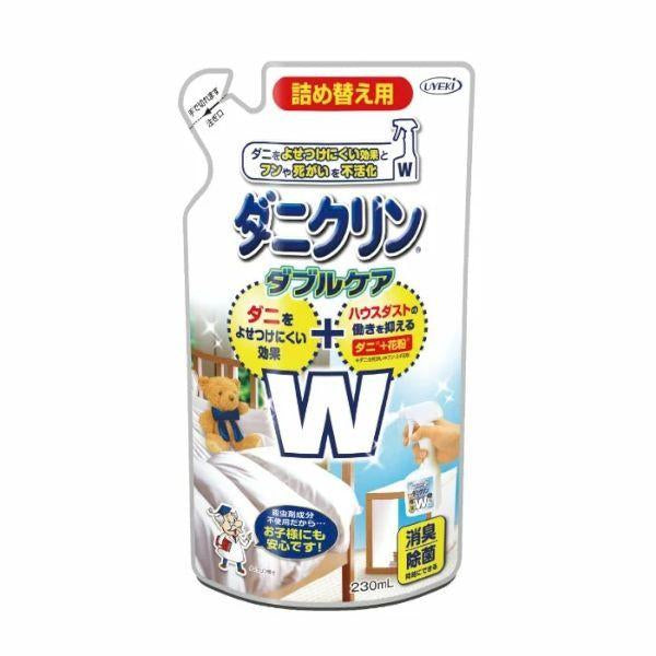 【UYEKI】ダニクリン Wケア (詰め替え用) 230ml ※6/11~6/17順次発送予定
