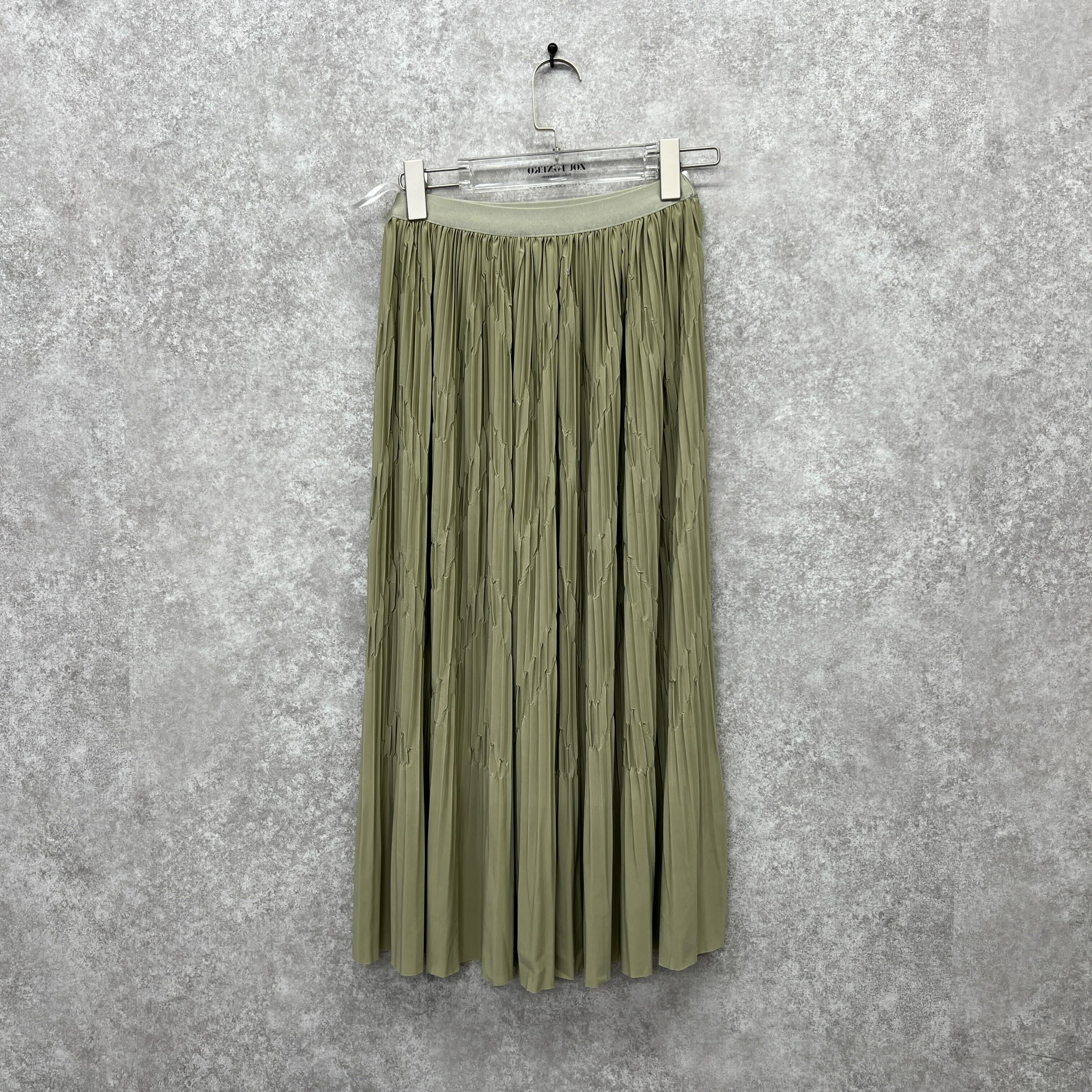 ロングスカート グリーン ※10/7迄に順次発送予定