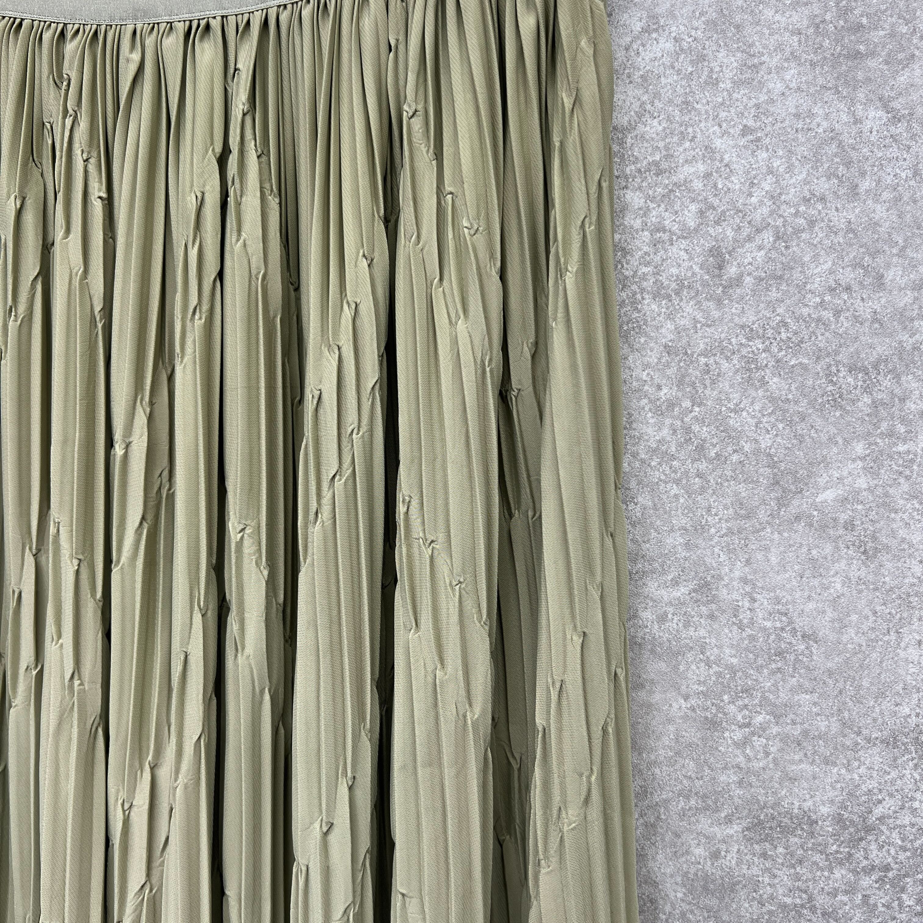 ロングスカート グリーン ※10/7迄に順次発送予定