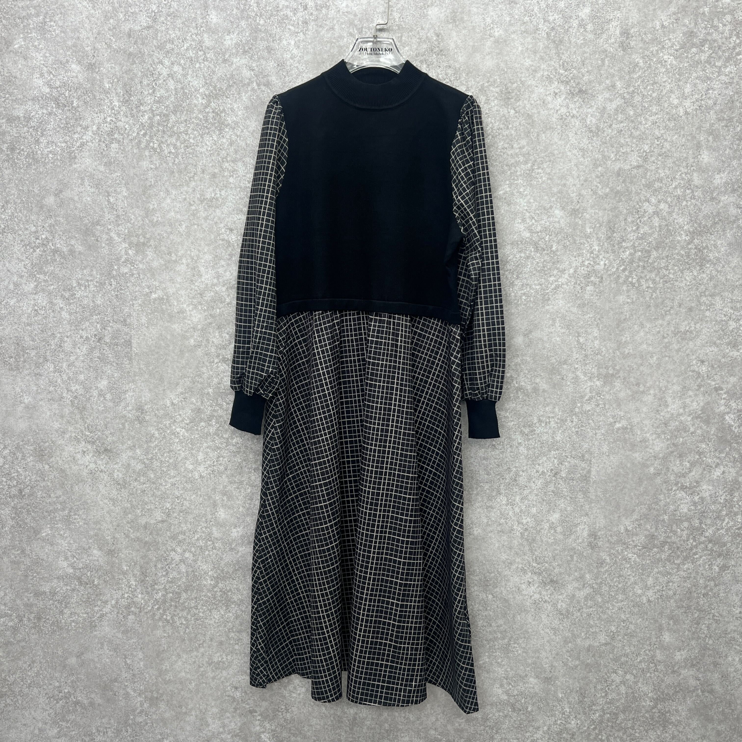 ドッキングワンピース ブラック ※10/7迄に順次発送予定