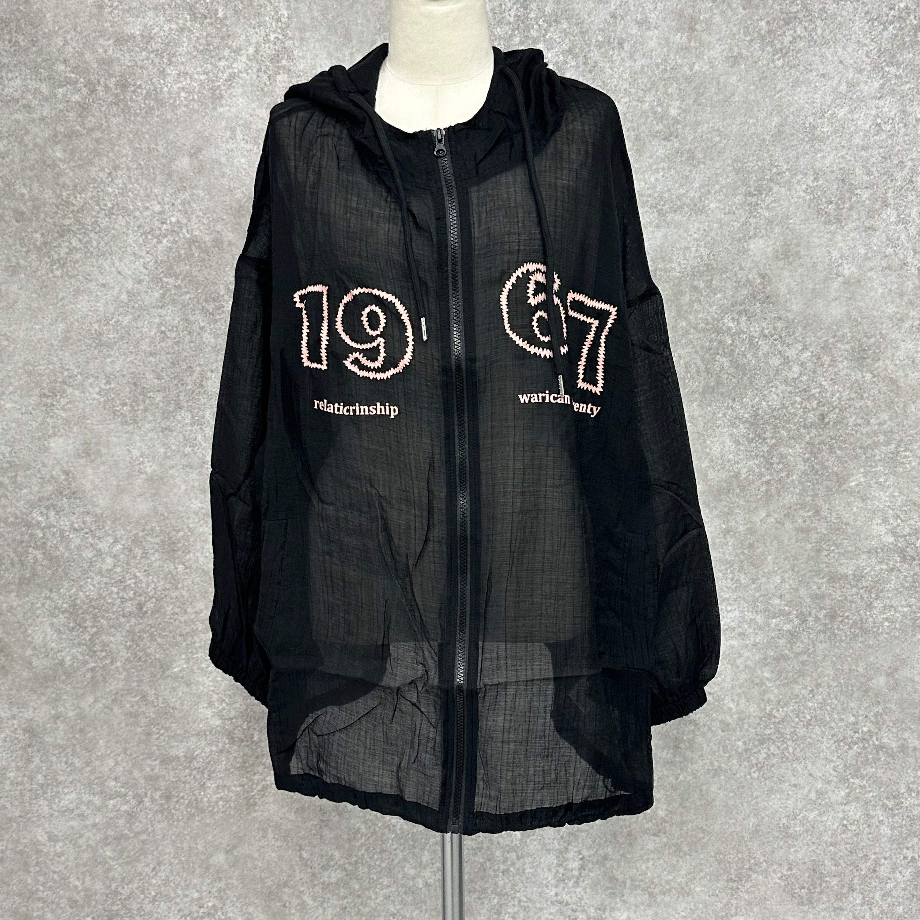 1967シアーブルゾン ブラック ※10/7迄に順次発送予定