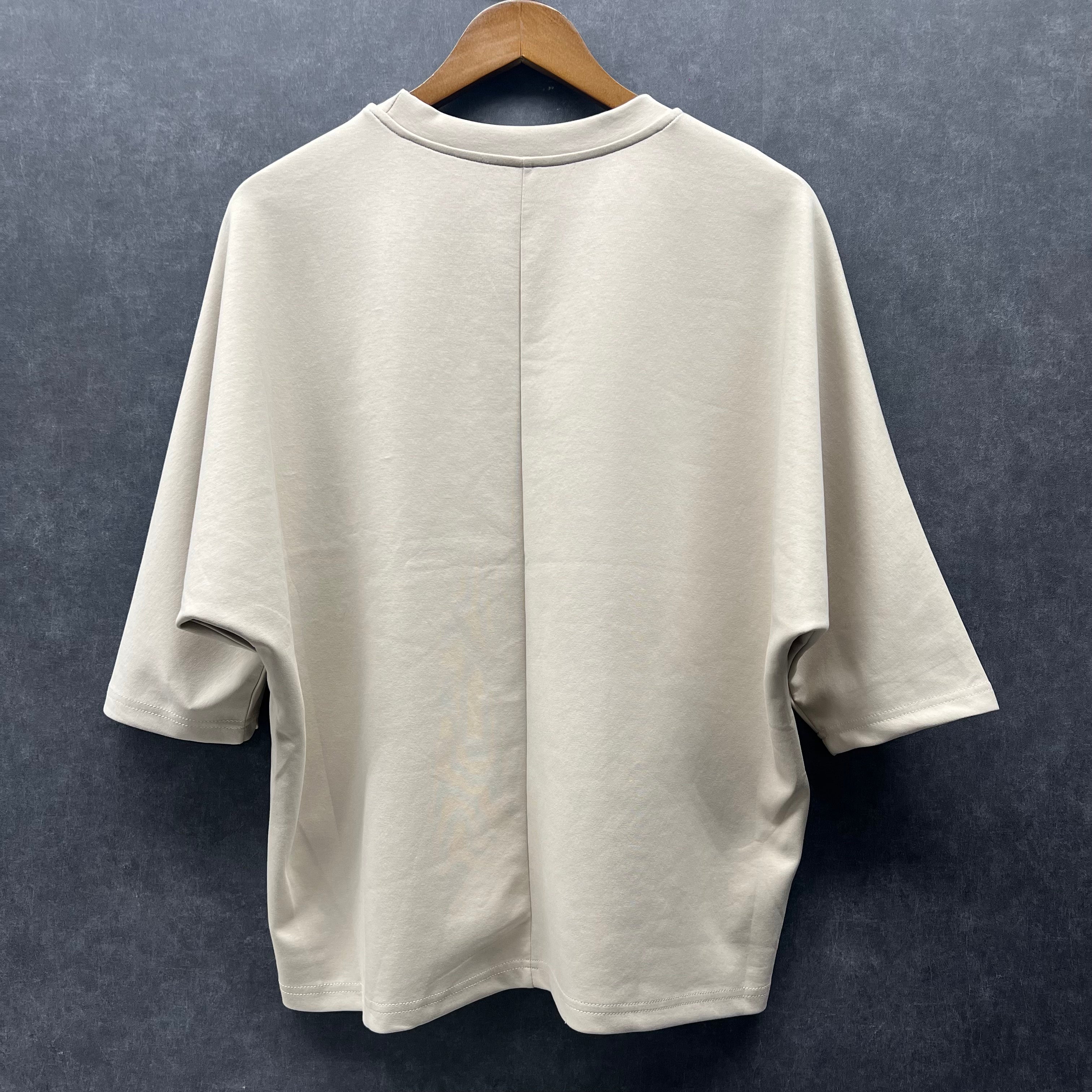 ベージュショートスリーブプリントティー※2/25迄に順次発送予定