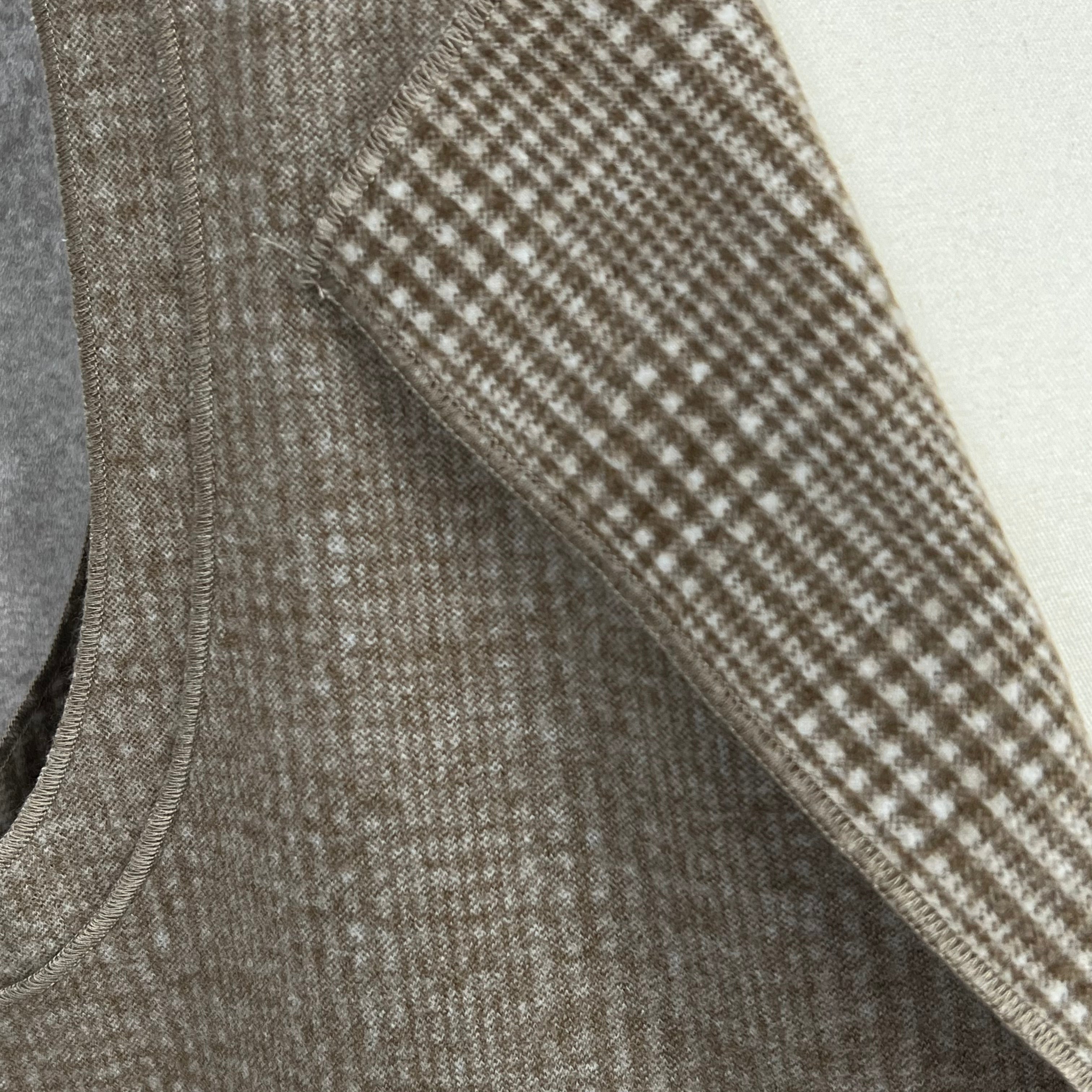 【369】ツィード風ロングジレ ベージュ ※10/7迄に順次発送予定