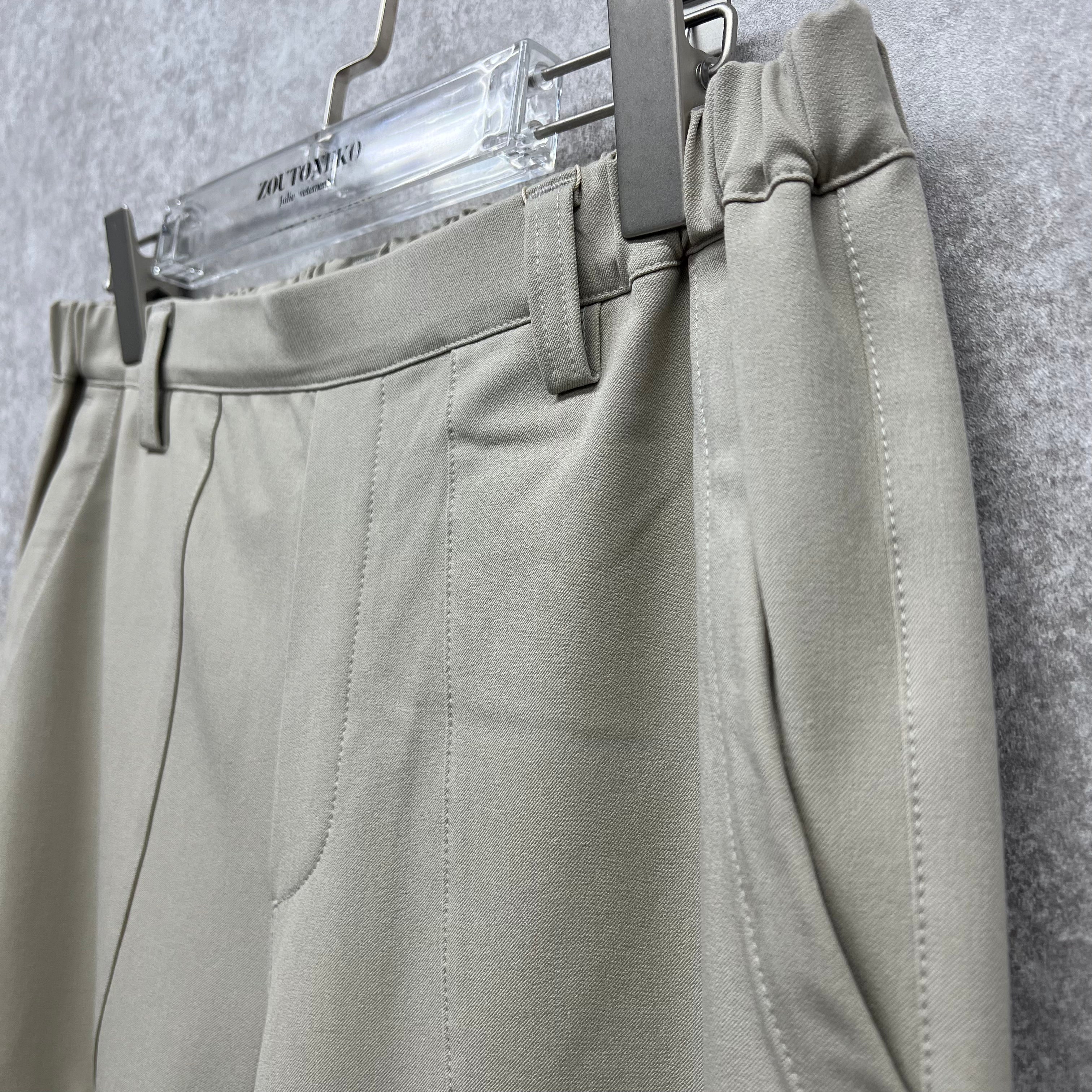 ワイドパンツ2 ライトグレー ※10/15迄に順次発送予定