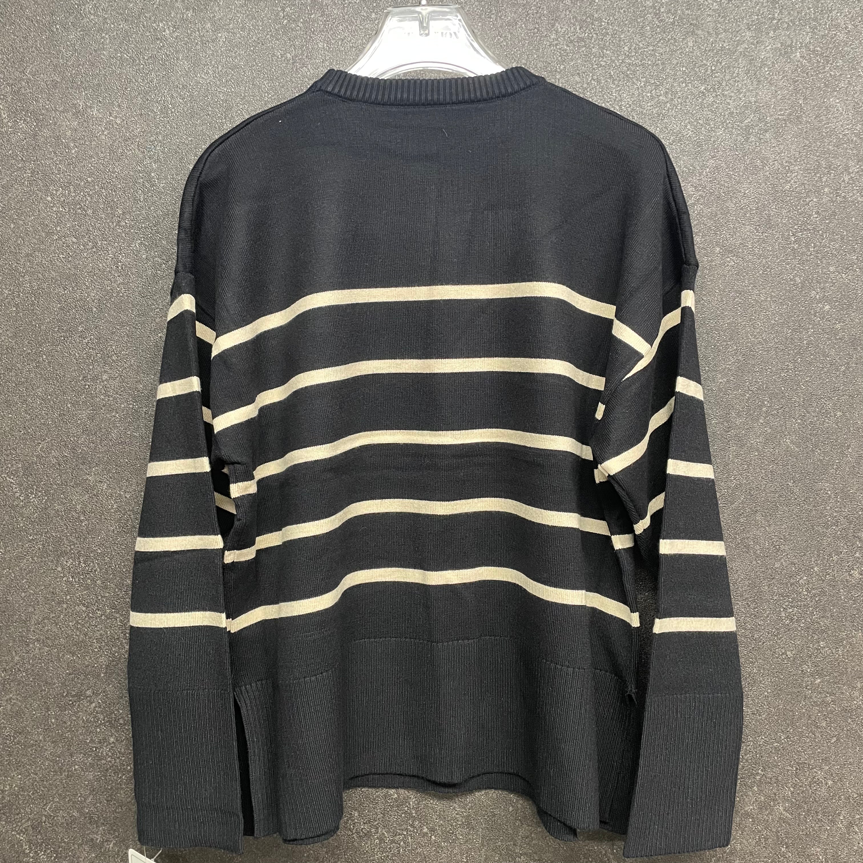 ボーダーニット ブラック ※10/21迄に順次発送予定