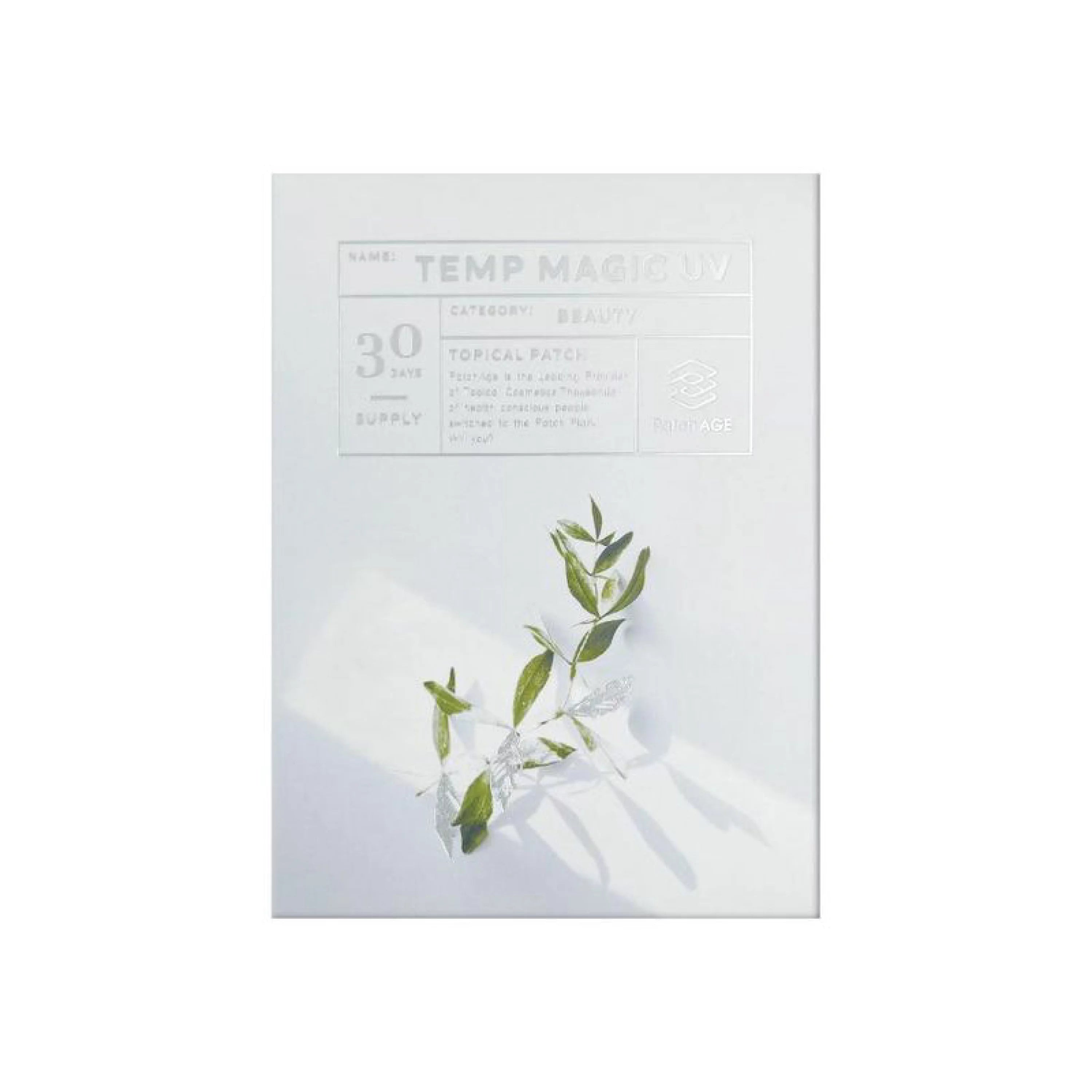 PatchAge TempMagicUV(テンプマジック) 30枚入 ※11/12までに順次発送予定