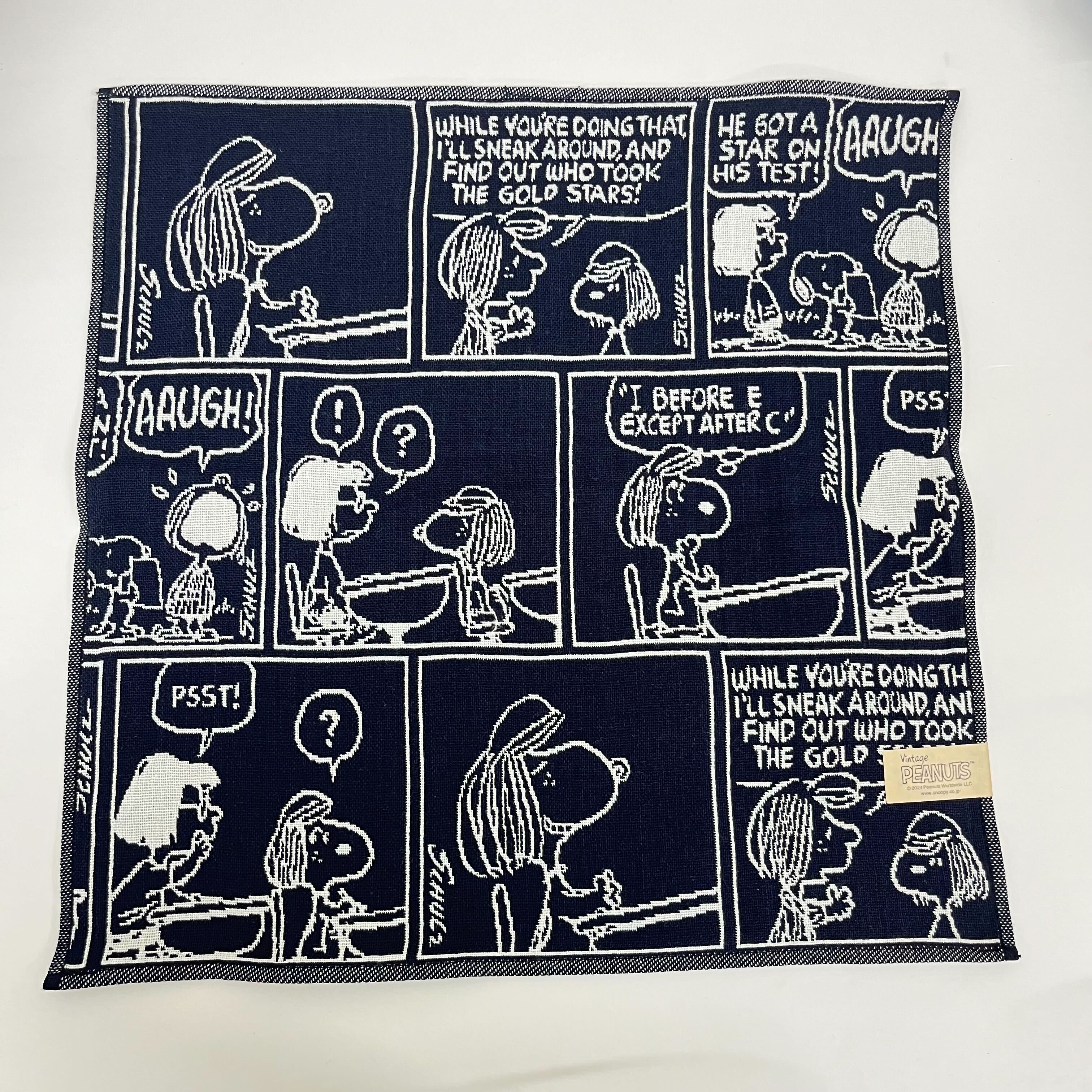 【HT0097】スヌーピー9コマハンドタオル B ※8/6~8/13順次発送予定