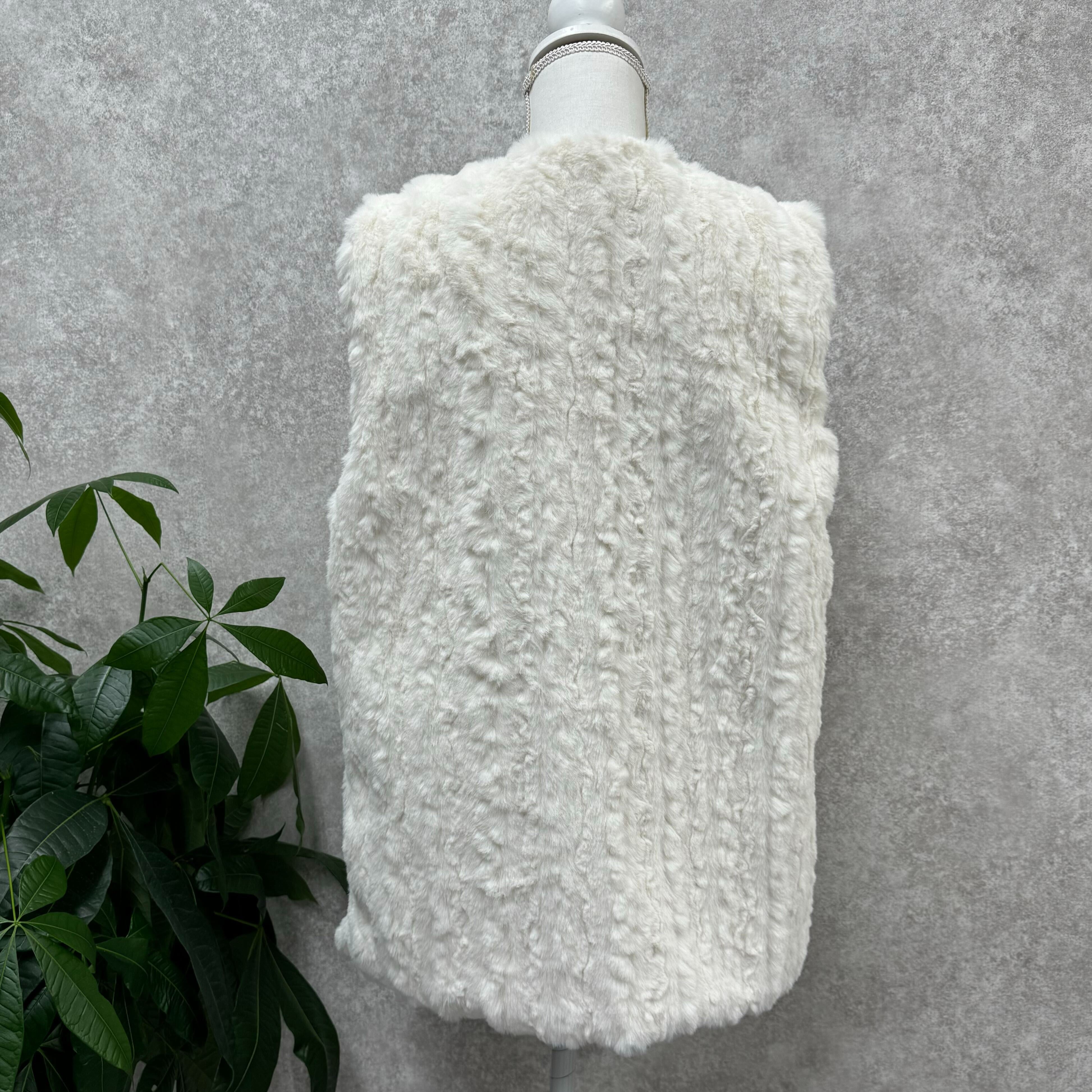 ファーベスト・チェーンバッグセット ホワイト ※10/21迄に順次発送予定