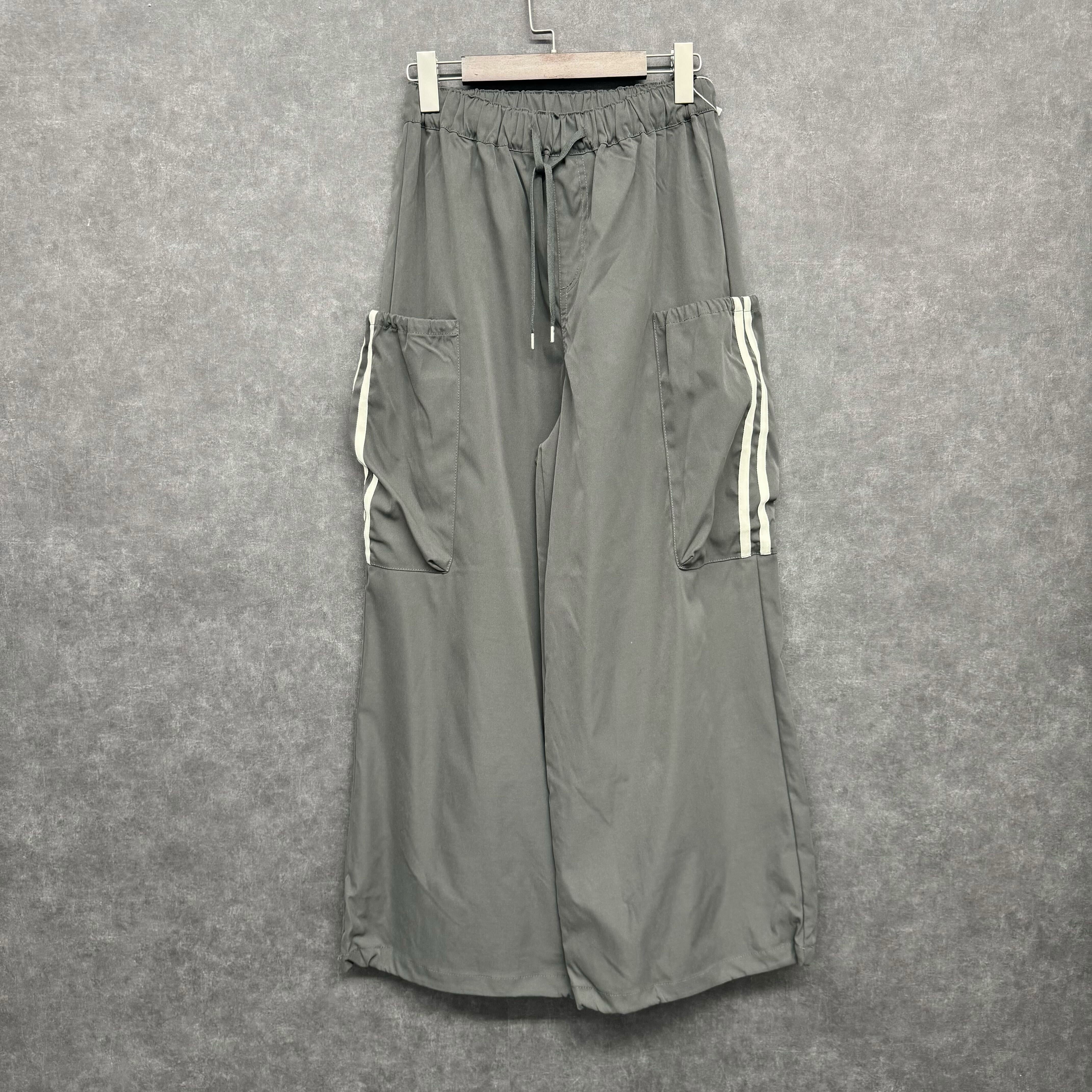 ラインイージーパンツ グレー※10/28迄に順次発送予定