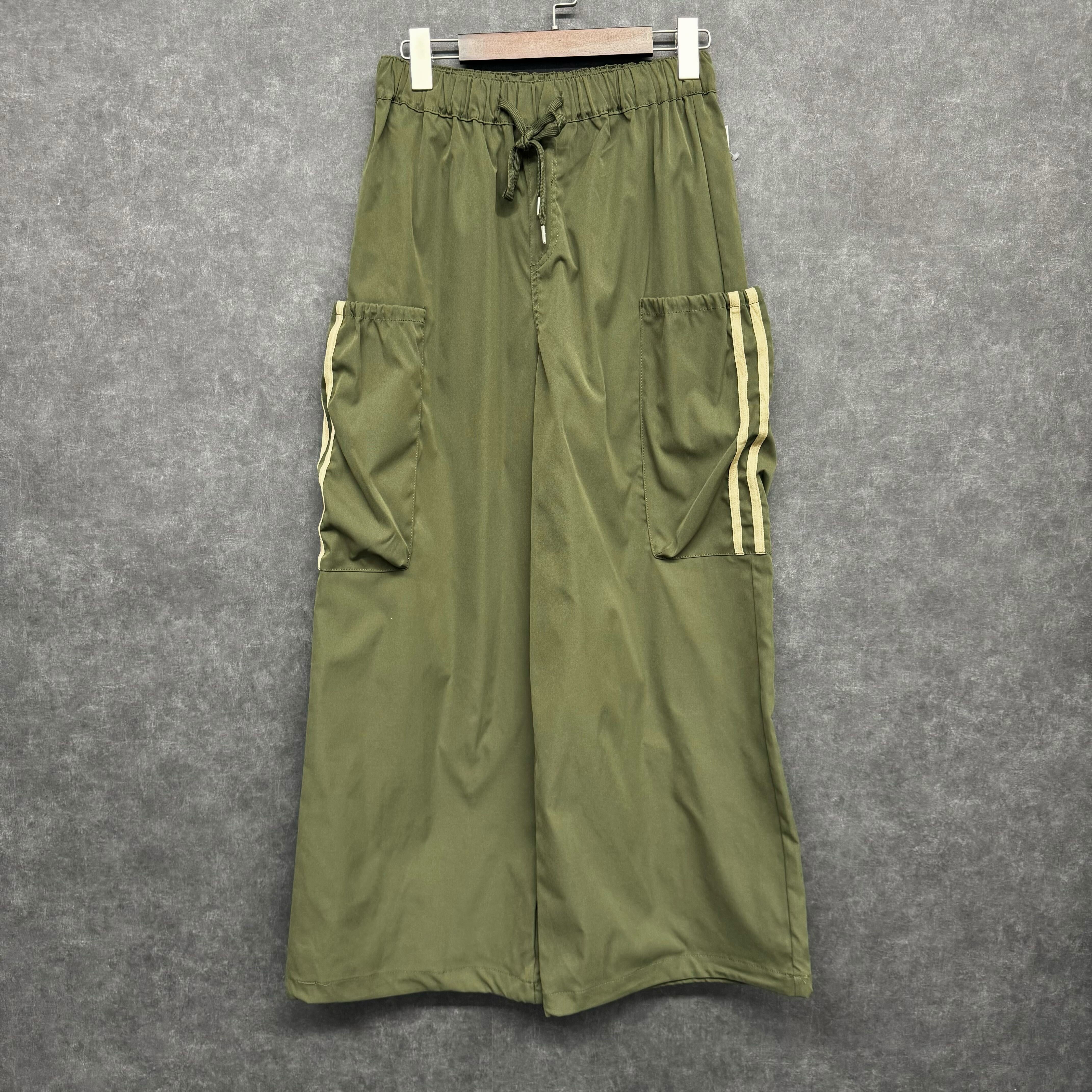 ラインイージーパンツ カーキ※10/28迄に順次発送予定