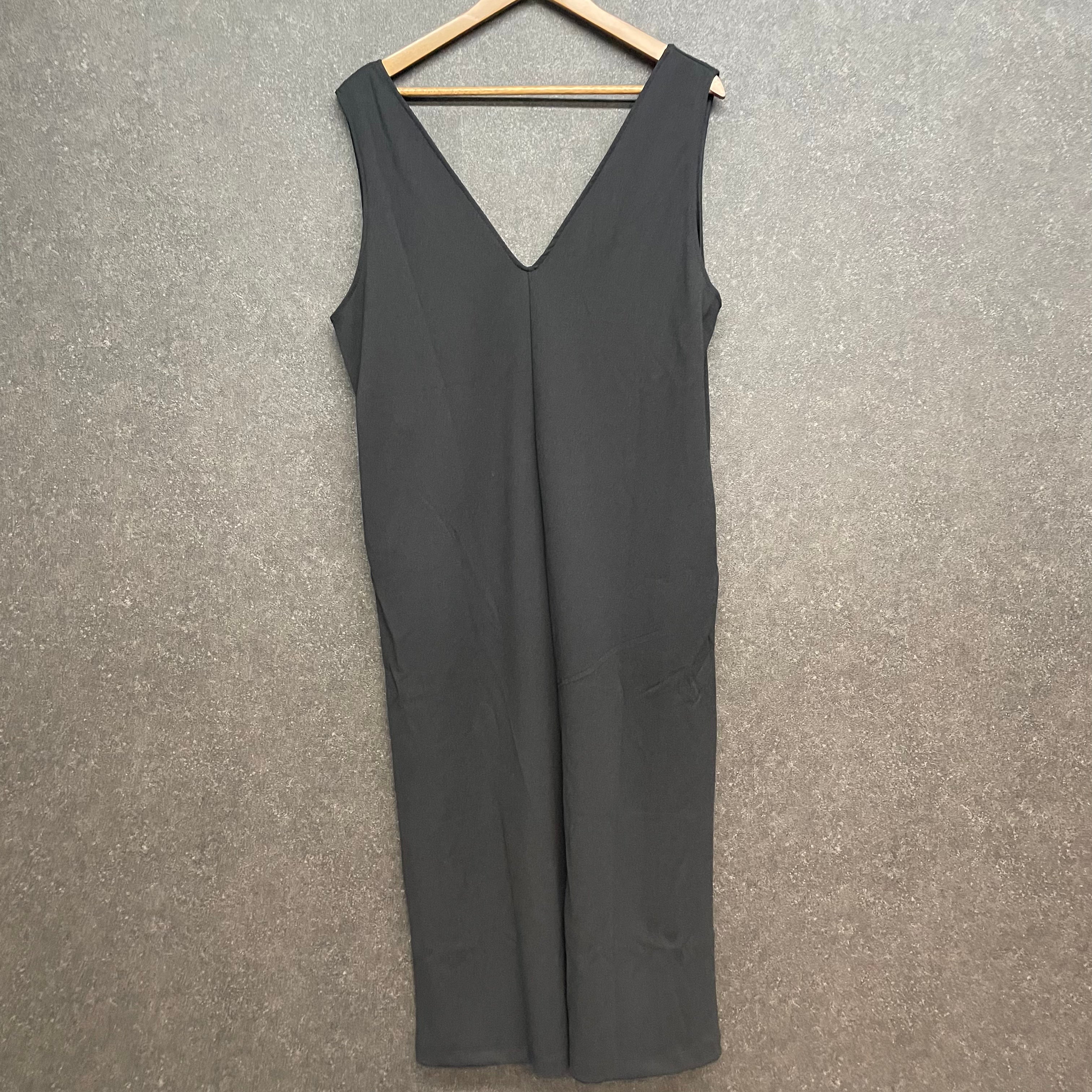 【在庫5点以下】マーメイドジャンパースカート ブラック ※4/15迄に順次発送予定