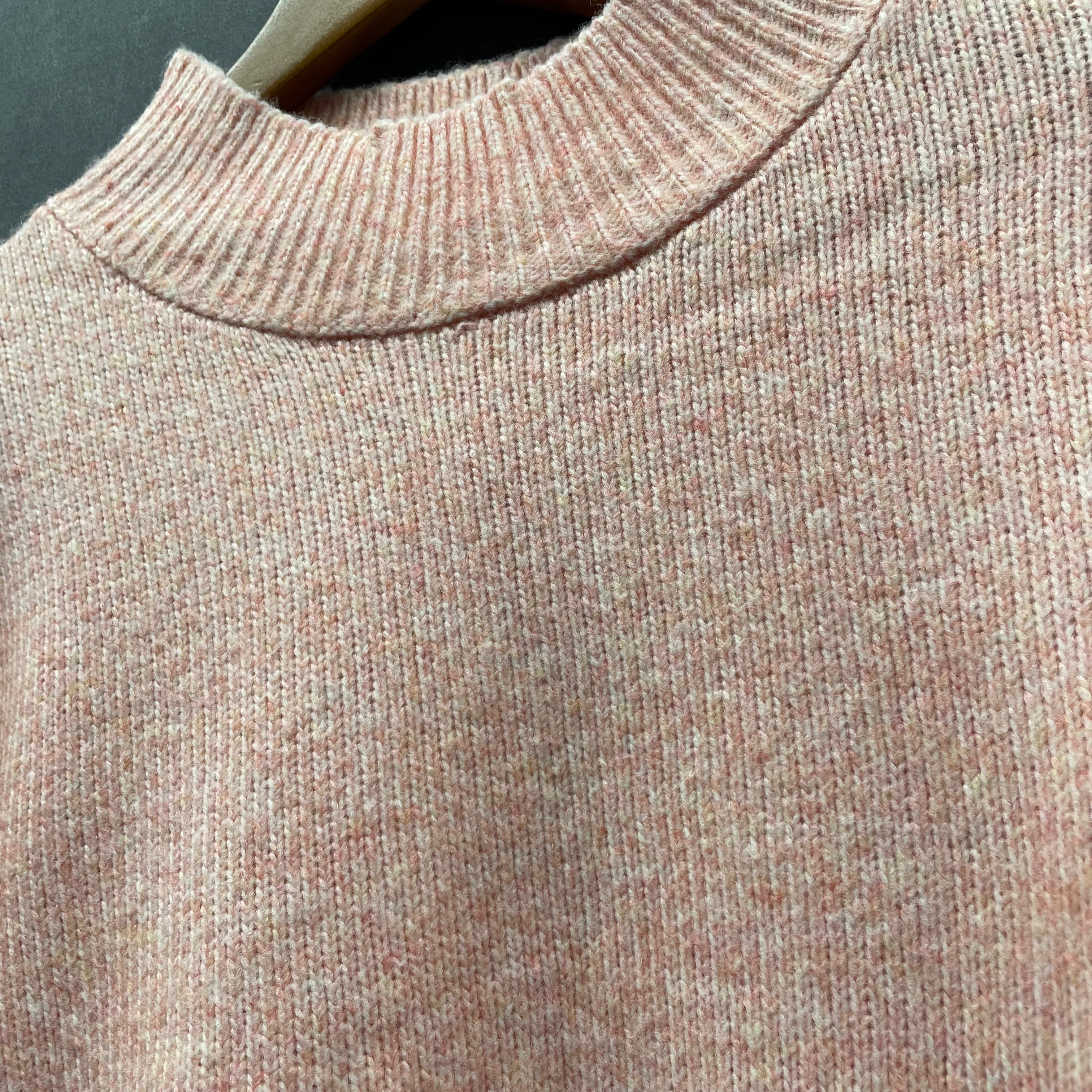 長袖ニット ピンク ※12/9迄に順次発送予定