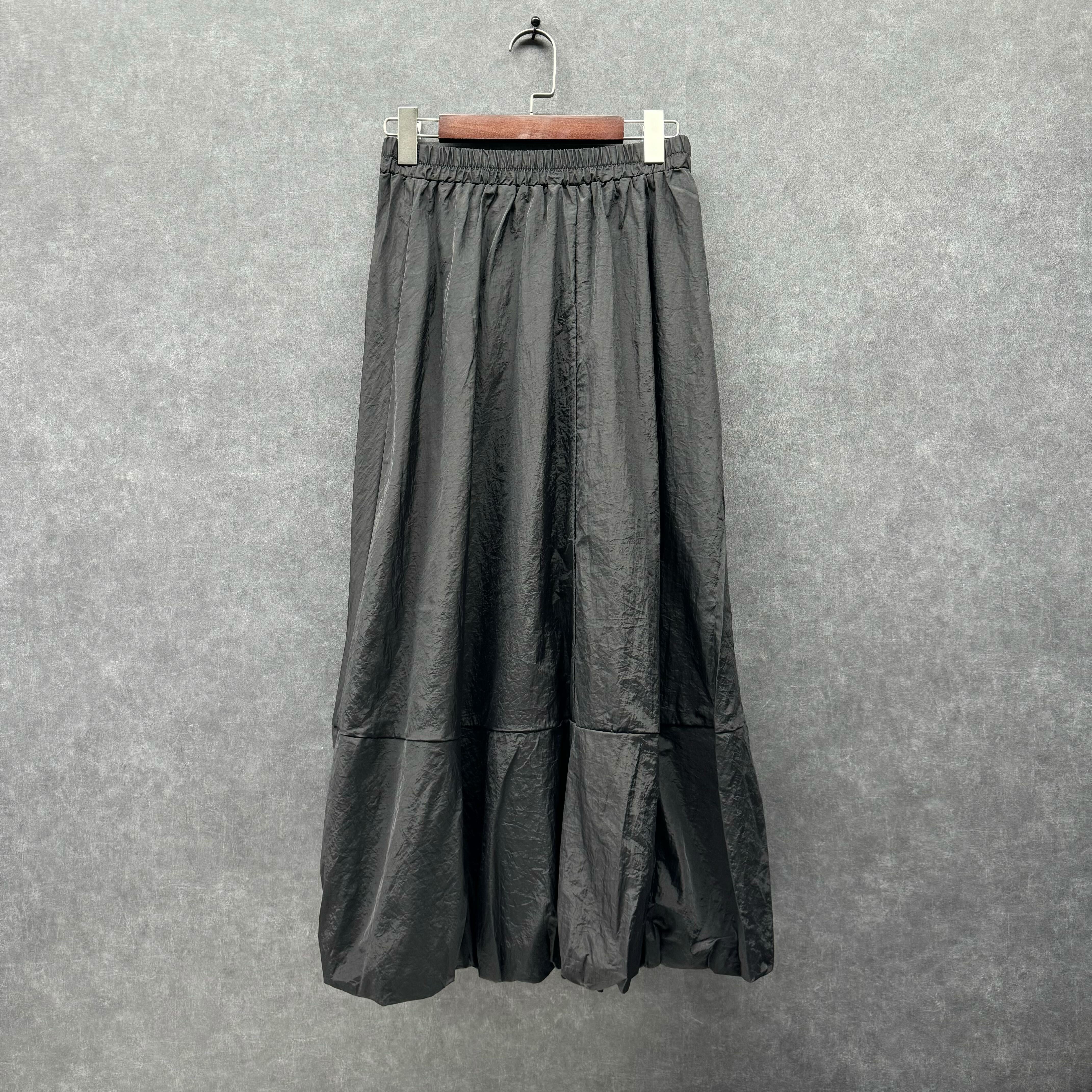 ナイロンバルーンスカート ブラック※11/18迄に順次発送予定