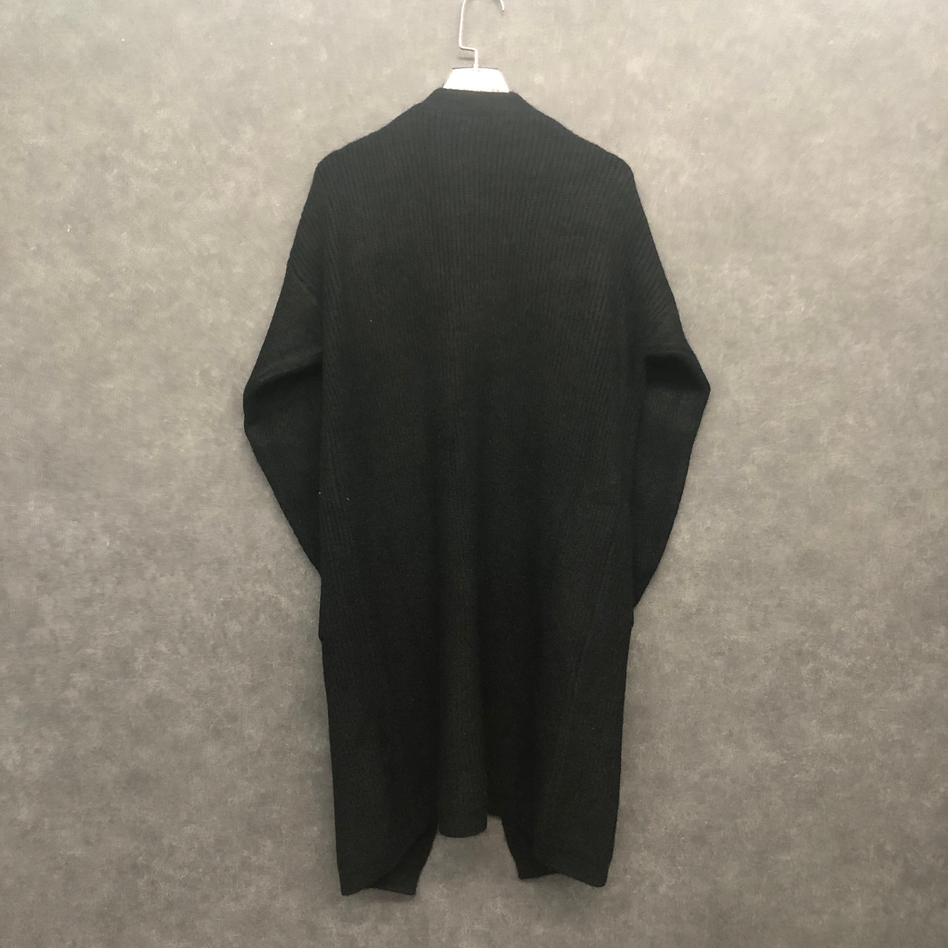 ロングカーディガン ブラック※10/21迄に順次発送予定