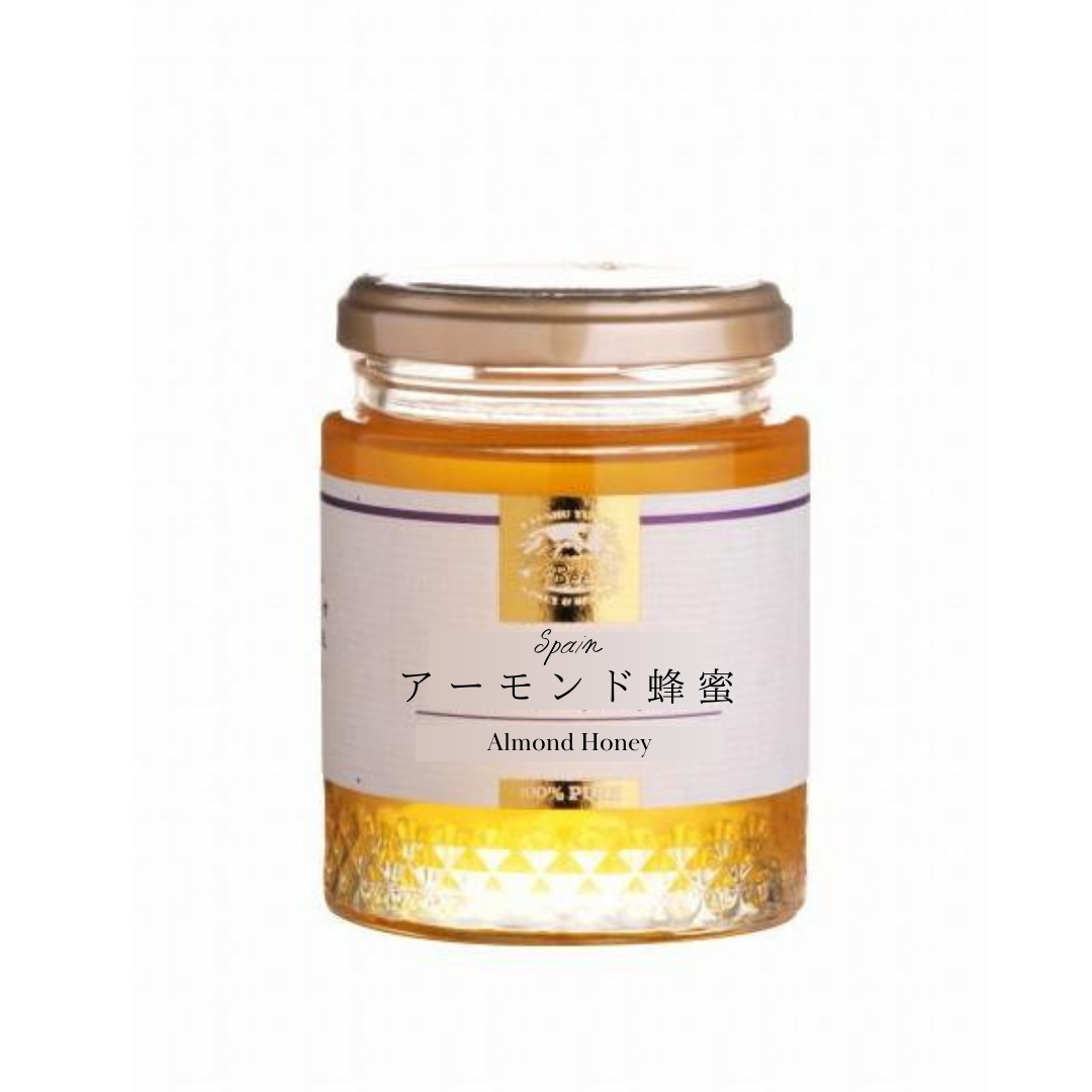 【B.Leaves】アーモンド蜂蜜 280g ※10/15までに順次発送予定