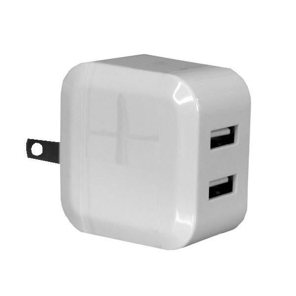 2.4A 2ポート自動識別ACアダプタUSB充電器※9/9~15迄に順次発送予定