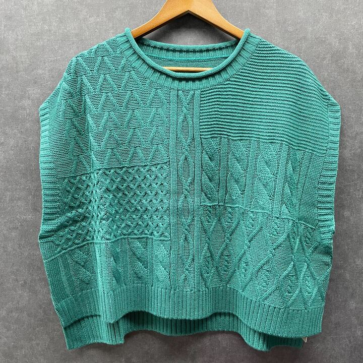 ミニマルベストニット グリーン※4/1迄に順次発送予定