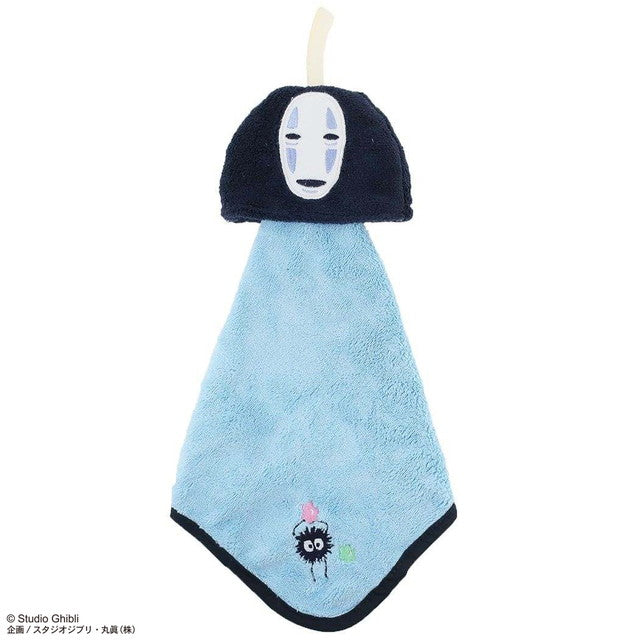 【丸眞】ジブリ 千と千尋の神隠し カオナシフェイス マイクロループタオル ※1/14までに順次発送予定