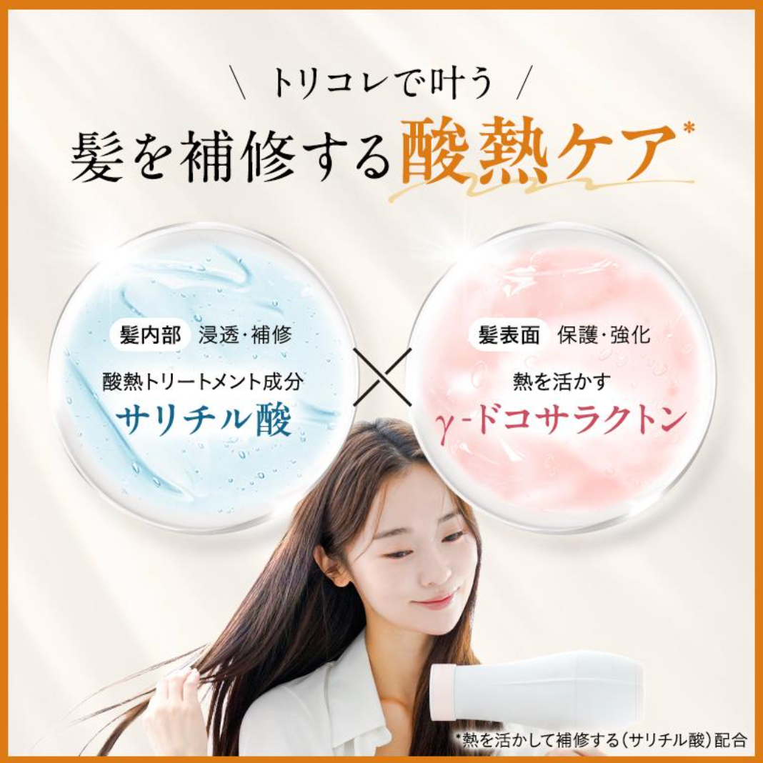 トリコレ 温感ヘッドスパトリートメント ※8/6～12迄に順次発送予定