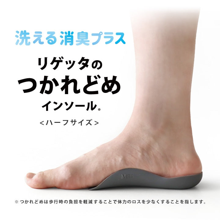 リゲッタのつかれどめハーフインソール ※4/8迄に順次発送予定