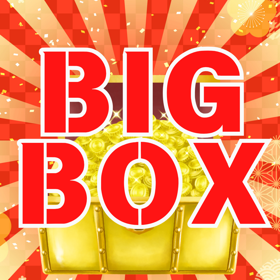 【BIGBOX🎁】運試し企画💪 ※ルール説明をよくお読みください ※6/11～17迄に順次発送予定