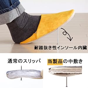 防災ルームシューズ ITSUMO　L※7/16～22迄に順次発送予定