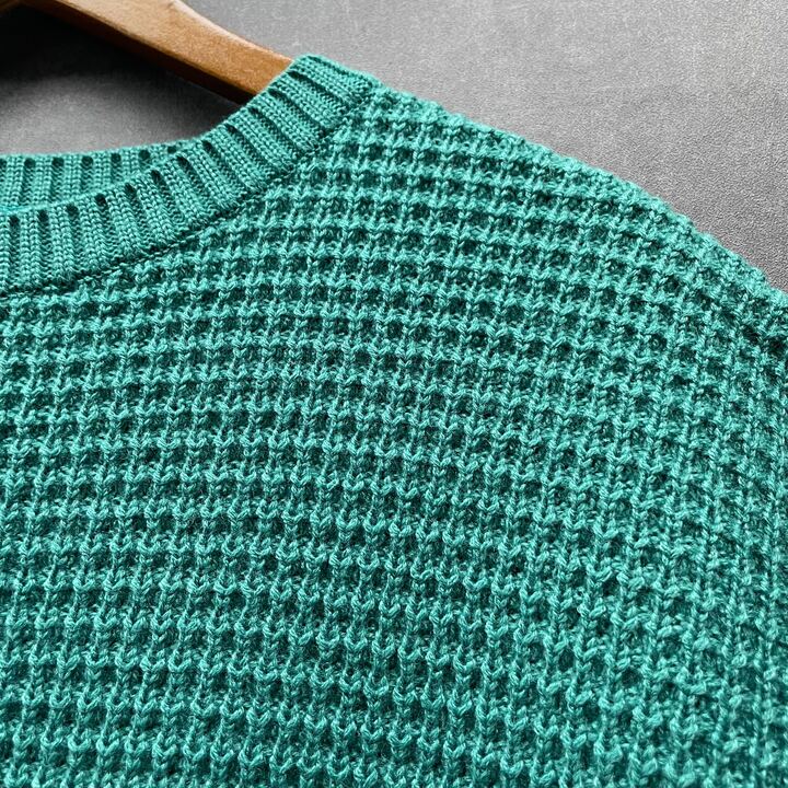 メッシュニットベスト　グリーン※4/30～5/6までに順次配送予定