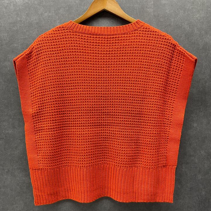 メッシュニットベスト　オレンジ※4/30～5/6までに順次配送予定
