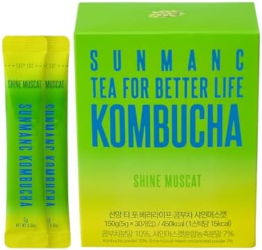 【SUNMANC】サンマンコンブチャ　シャインマスカット味5g×30本 ※7/30～8/5迄に順次発送予定
