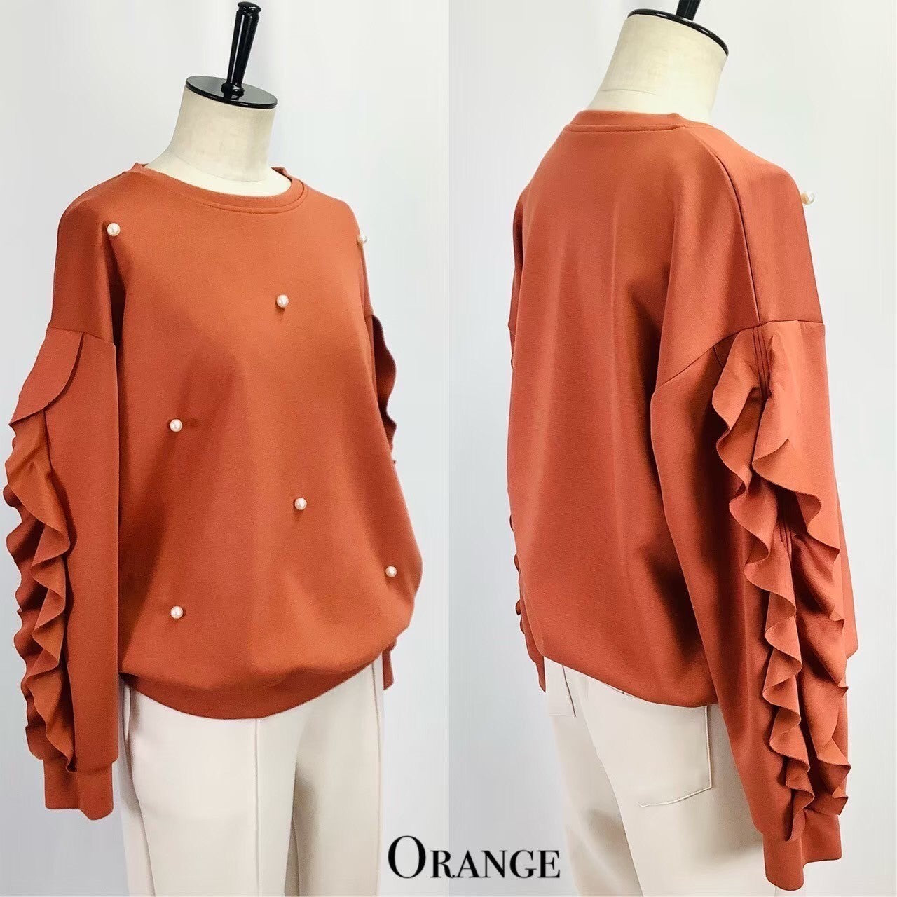 ビジュートレーナー オレンジ ※10/21迄に順次発送予定