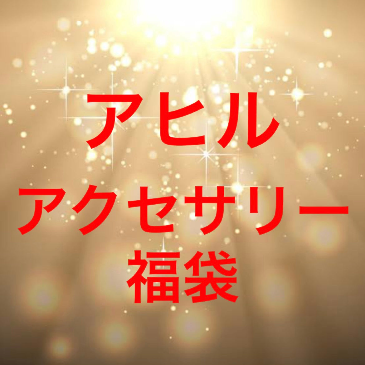 アヒルアクセサリー袋　※12/9までに発送予定