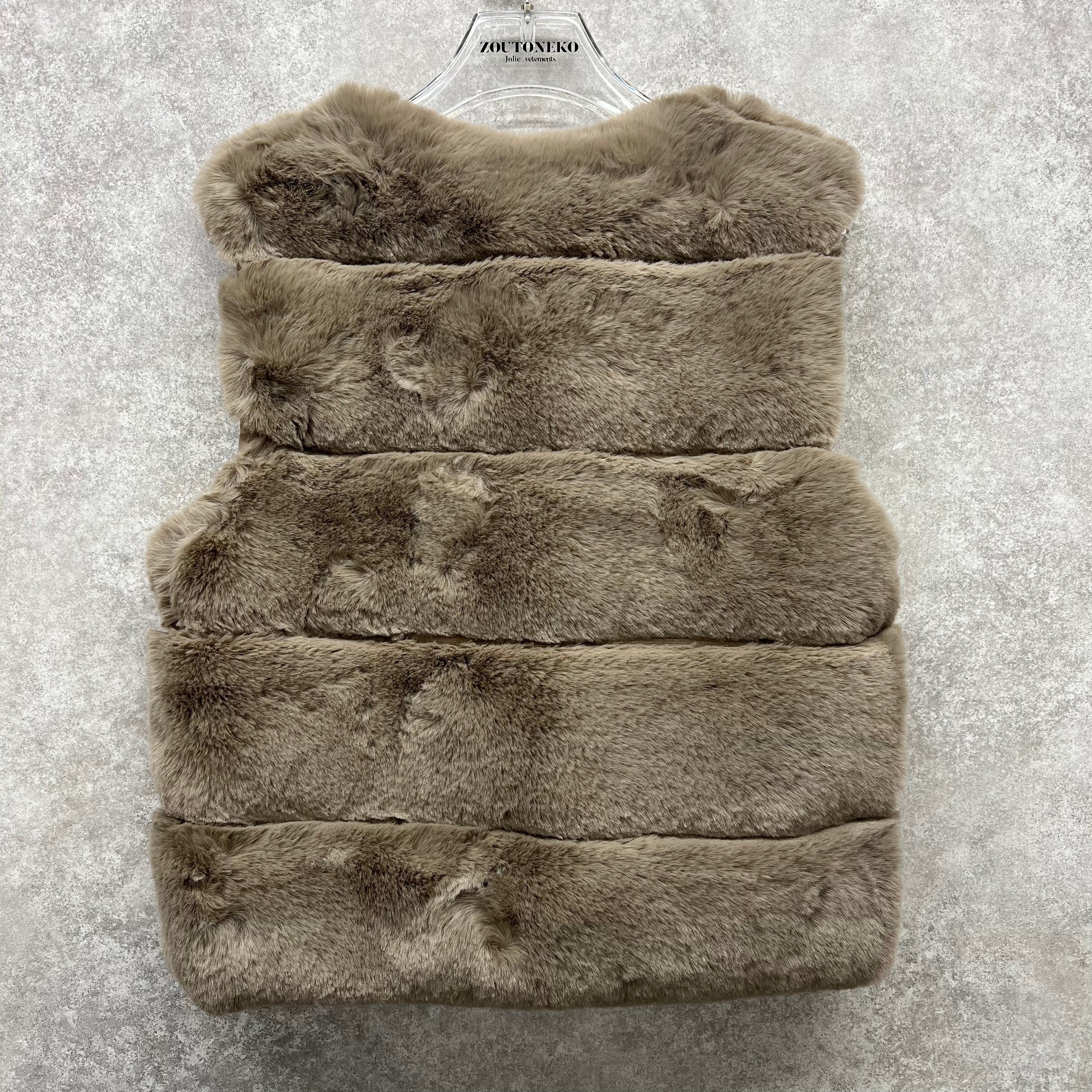 ファーベストリボン ベージュ ※10/21迄に順次発送予定