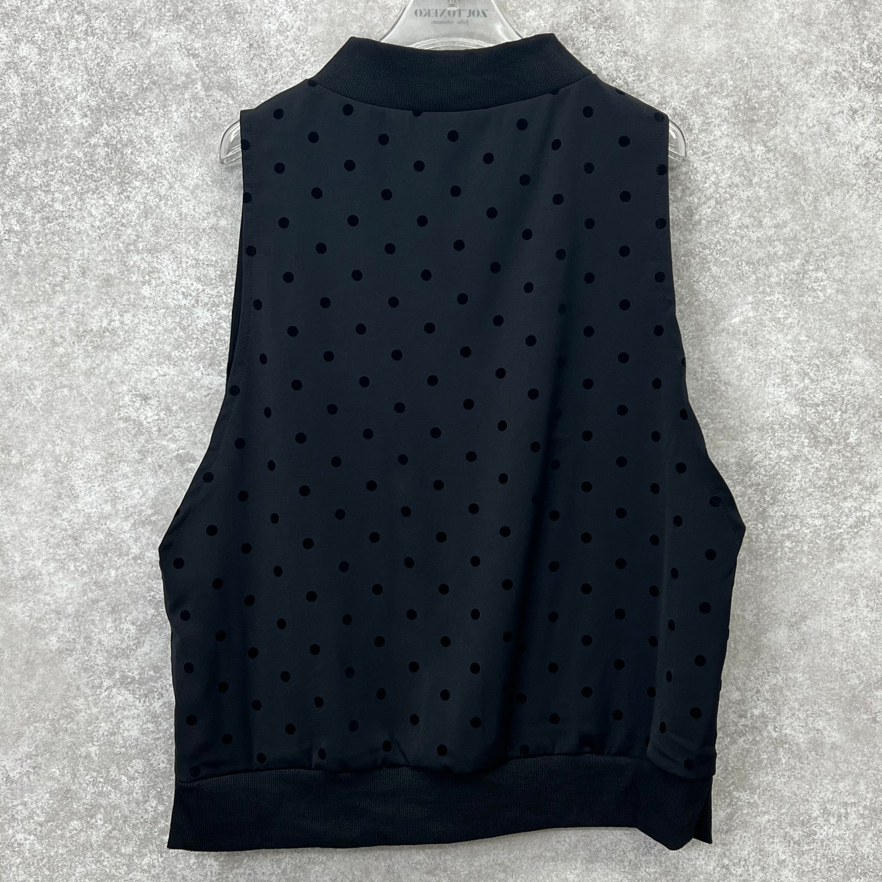 ノースリーブ ドット ブラック ※10/15迄に順次発送予定