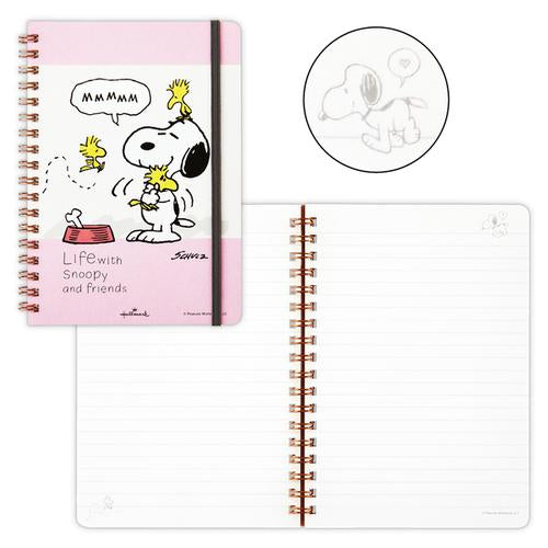 リングノートピンクスヌーピー ※9/24までに順次発送予定