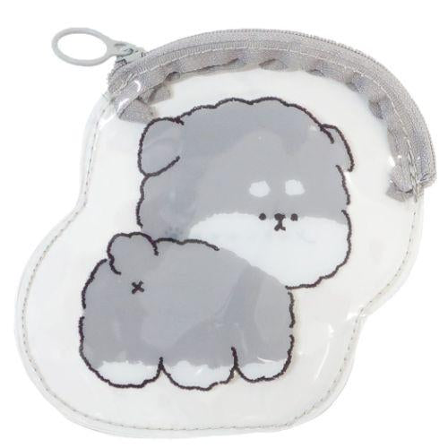 ダイカットミニポーチ YURUWAN シュナウザー※9/24までに順次発送予定