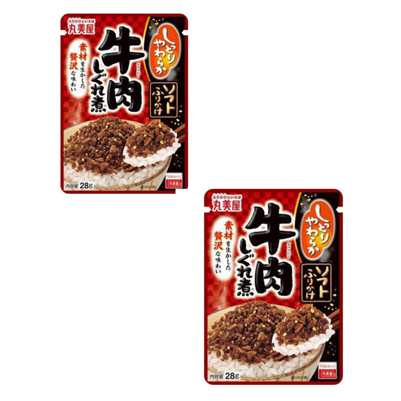 【2個セット】ソフトふりかけ　牛肉しぐれ煮　※12/2までに順次発送予定